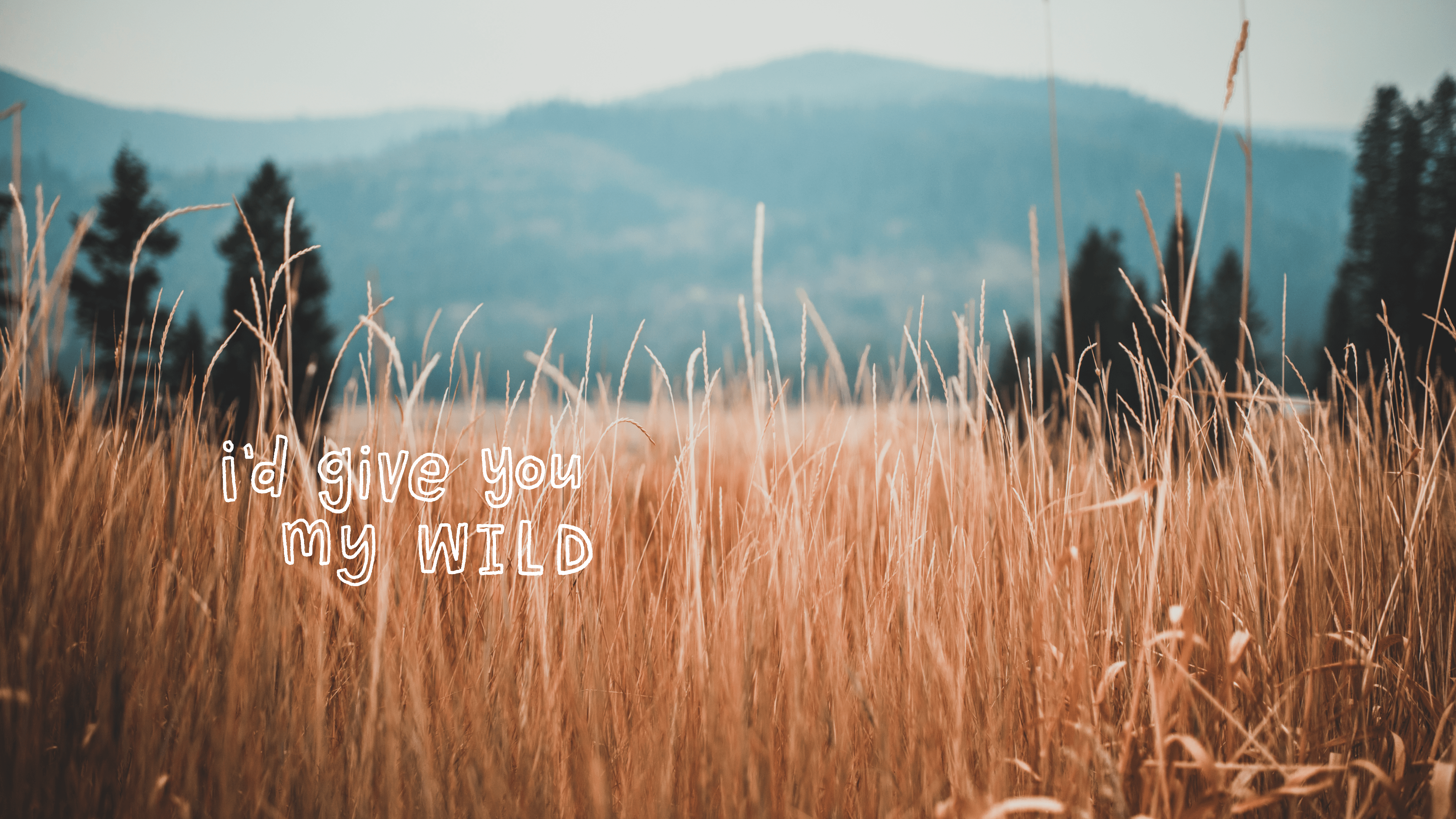 August 2020 Wallpaper and Folder Icon Bright Things