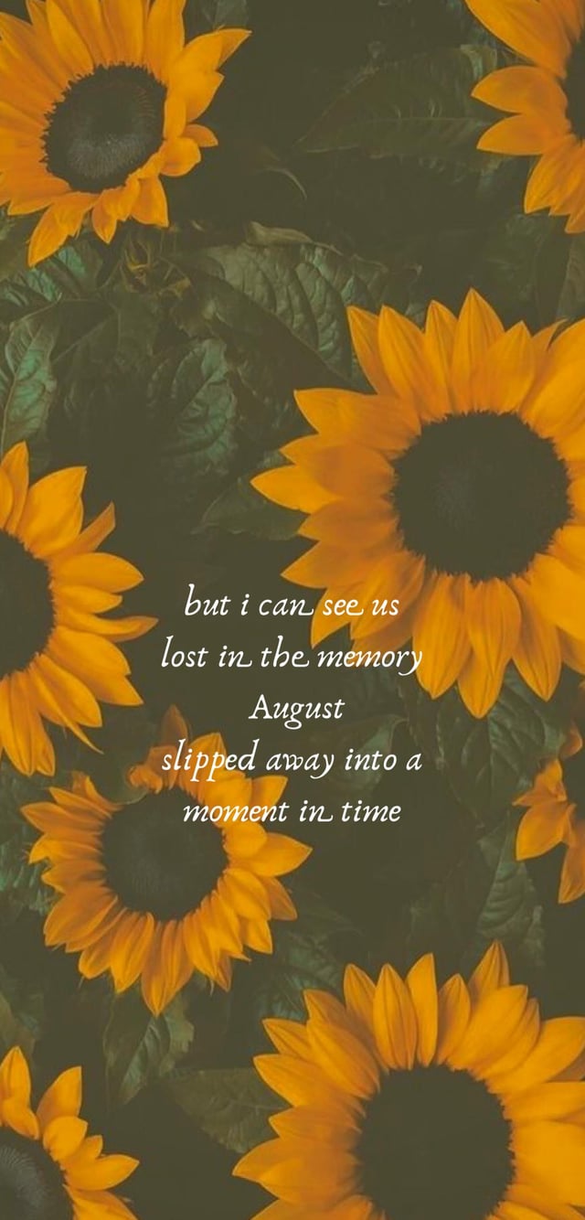 Made myself some August phone background & thought y'all might enjoy them too