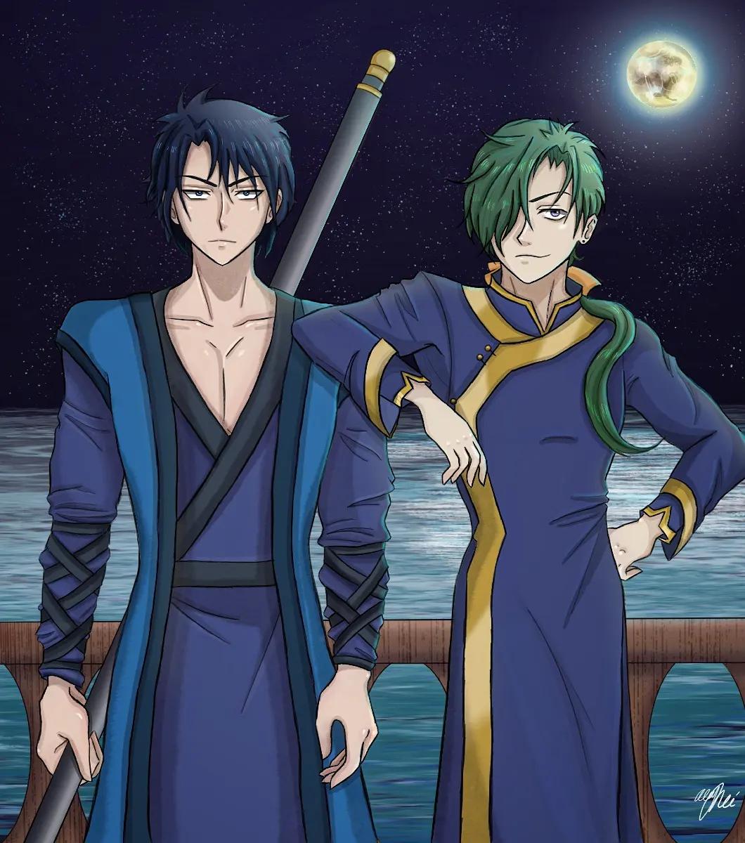 Yona Of The Dawn: Hak And Jae Ha Fanart (by Me)