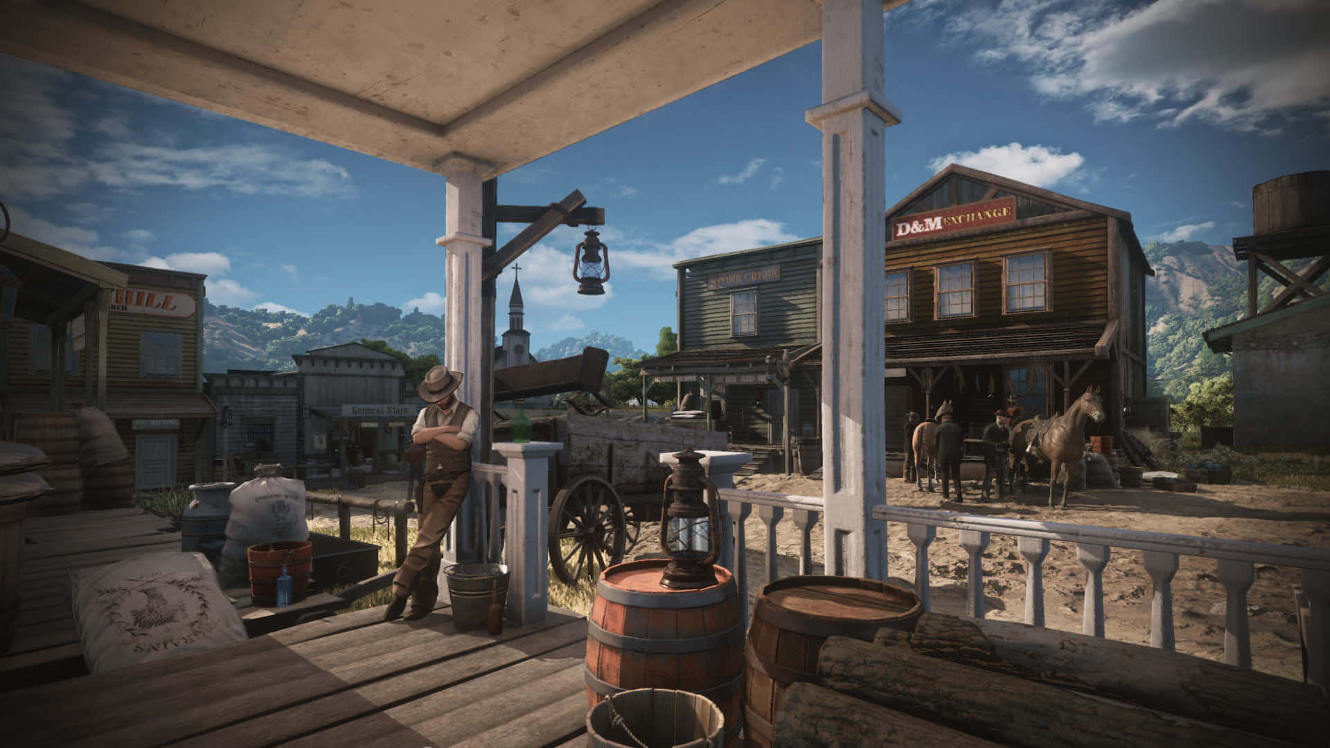 Download Saddle Up for The Wild West Wallpaper
