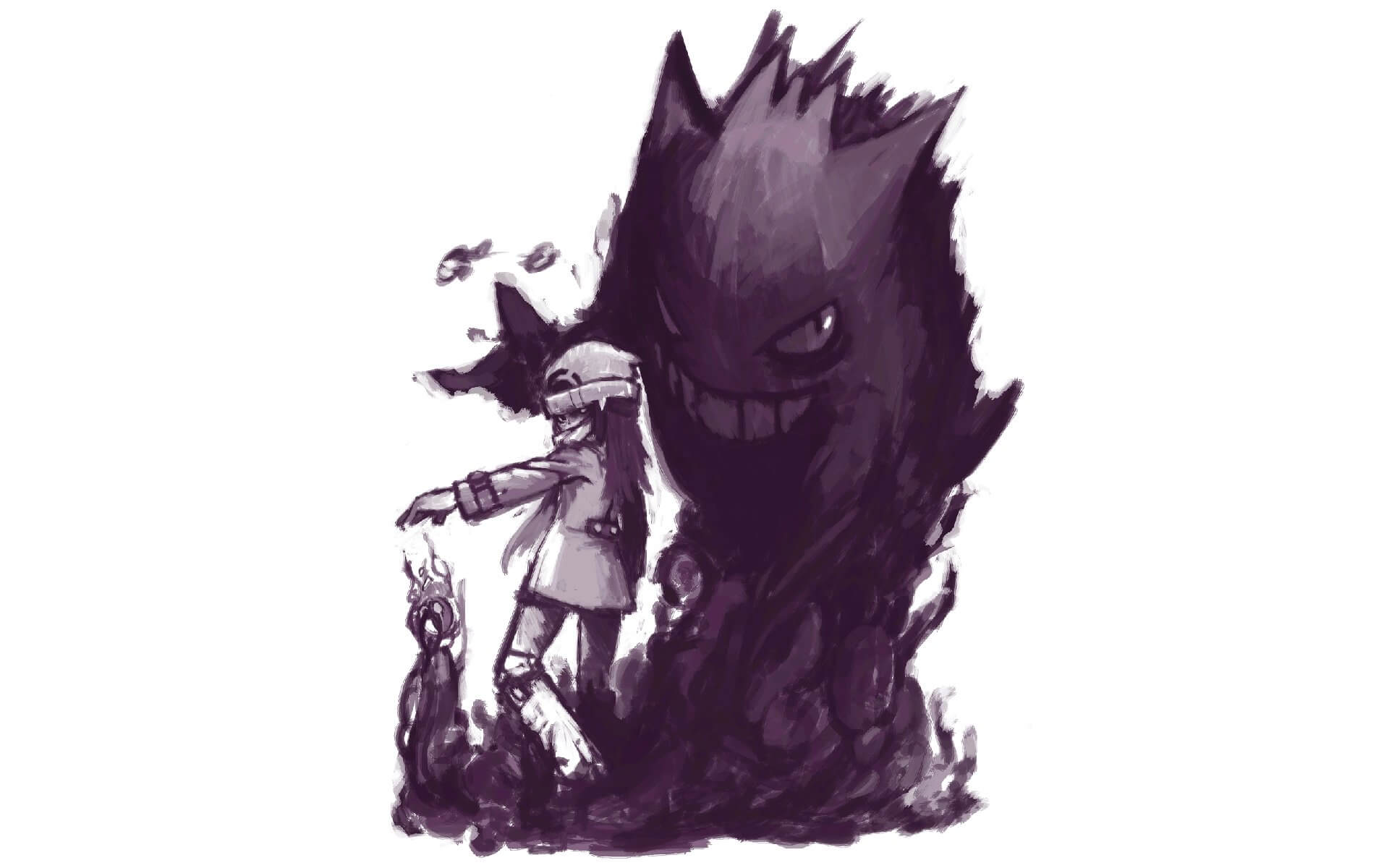 Pokemon Art: Gengar HD Wallpaper • GamePhD