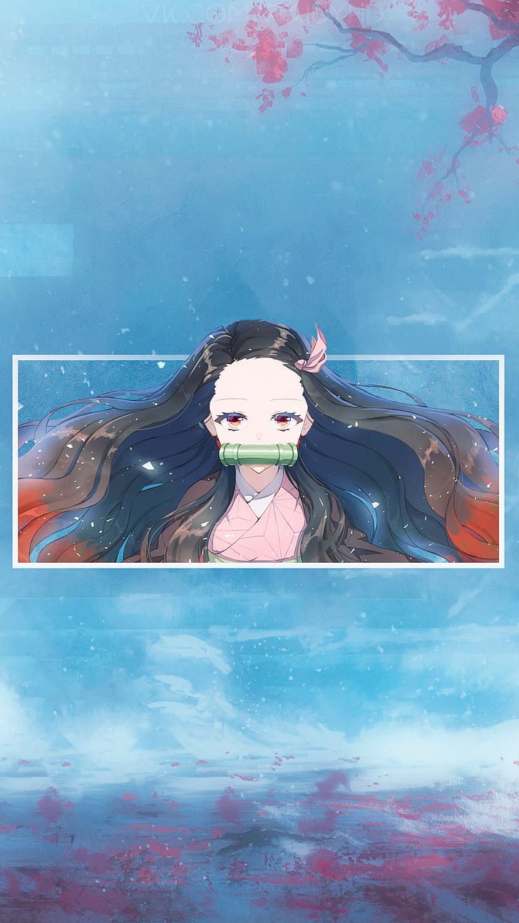 HD Wallpaper: Anime, Anime Girls, Picture In Picture, Nezuko, Kimetsu No Yaiba. Anime Wallpaper Iphone, Anime Wallpaper, Anime