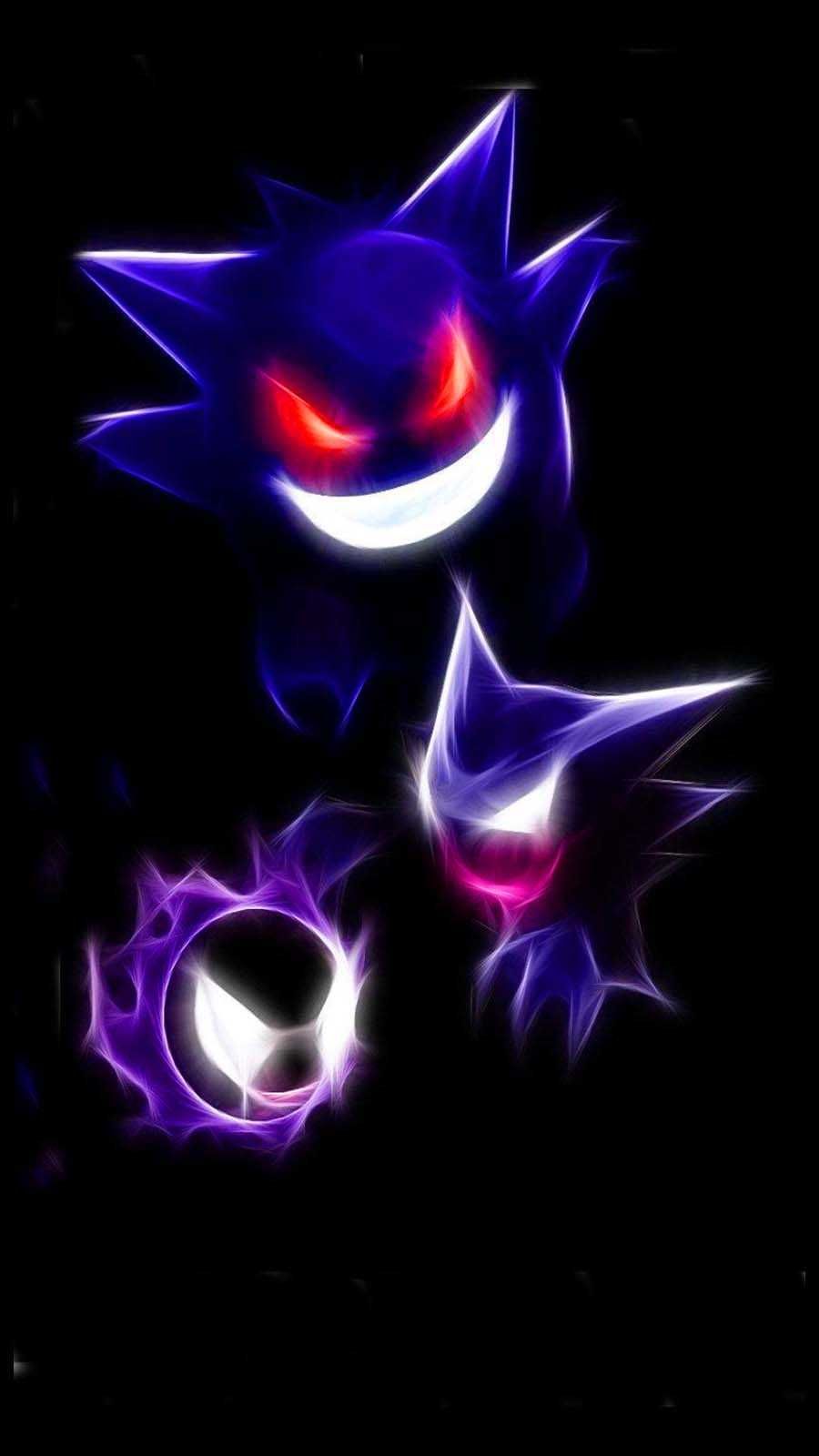 iPhone Gengar Wallpaper. Gengar pokemon, Gengar, HD pokemon wallpaper