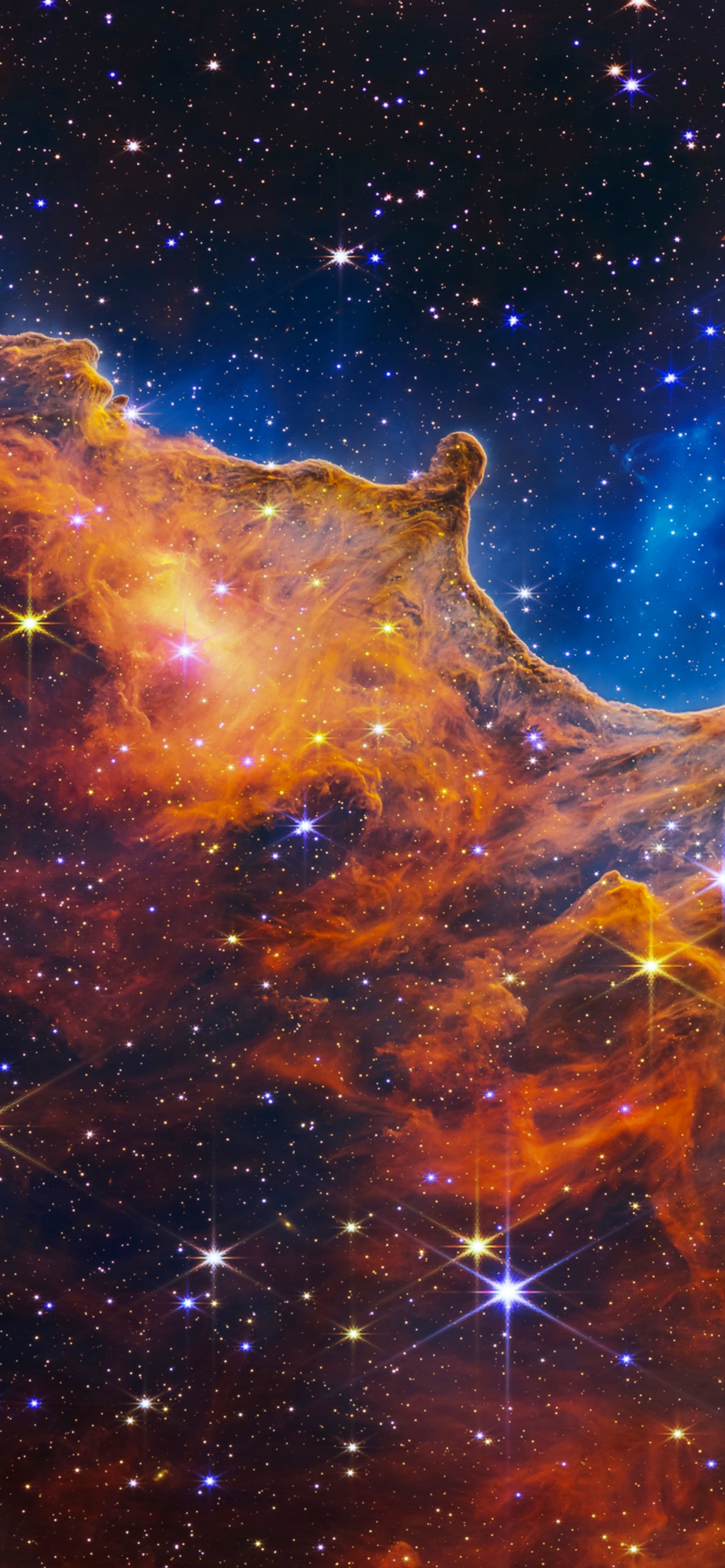 Nasa space wallpaper enhanced twice