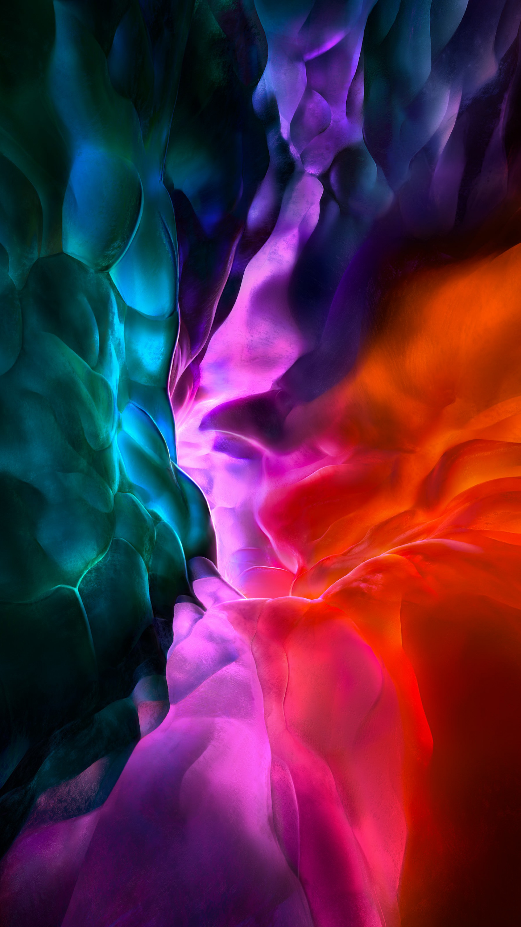 Wallpaper iPadOS 15, iPad Pro, abstract, 4K, OS