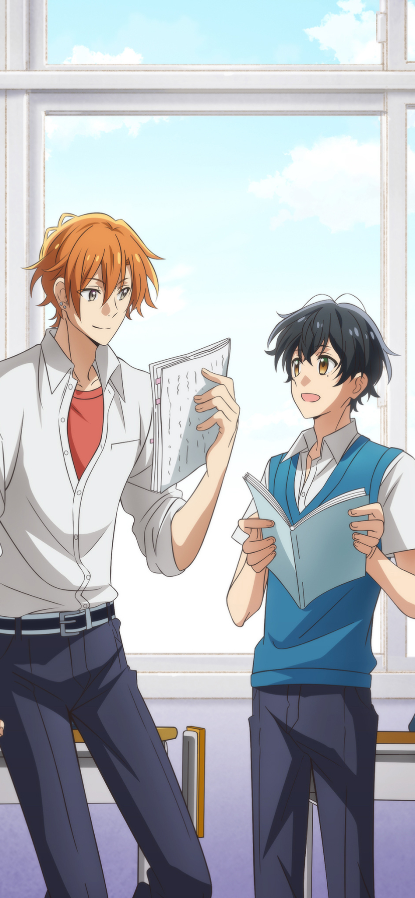 Mobile wallpaper: Anime, Sasaki And Miyano, Shuumei Sasaki, Yoshikazu Miyano, 1431406 download the picture for free
