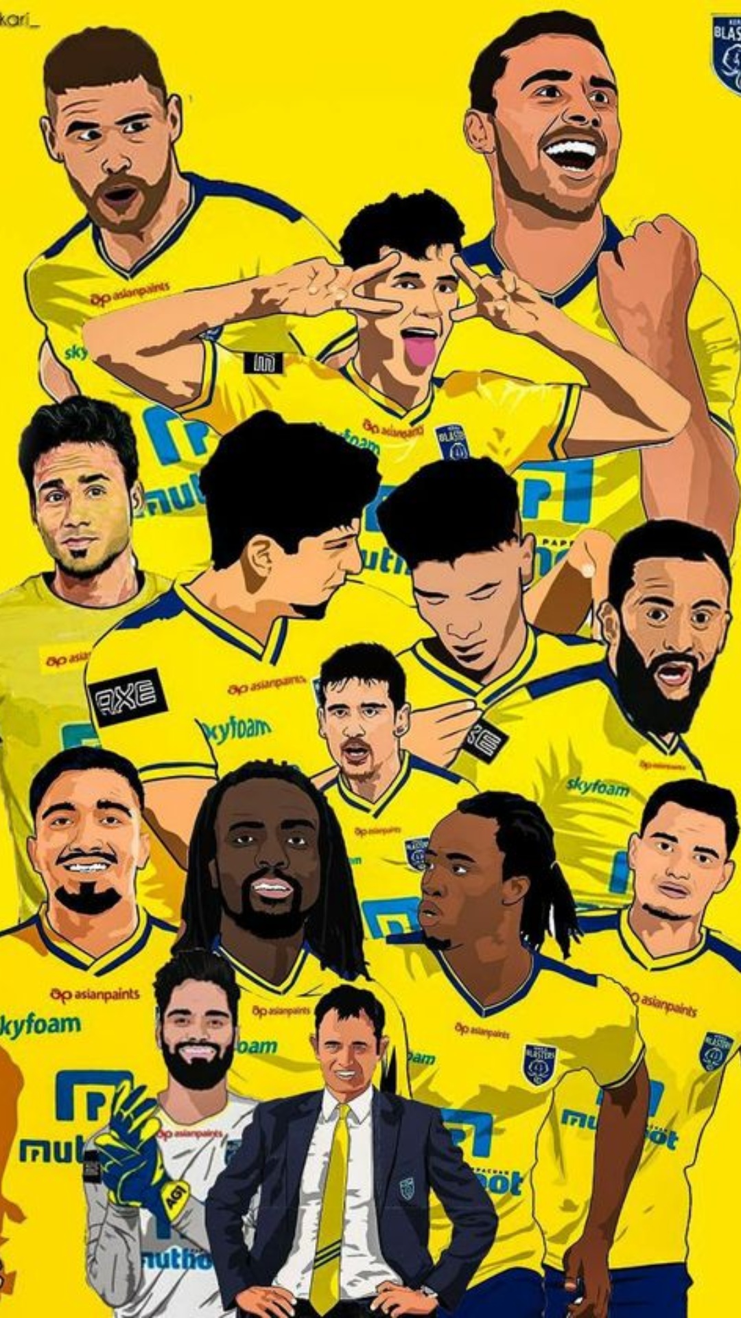 Kerala Blasters Wallpaper Kerala Blasters Wallpaper Download