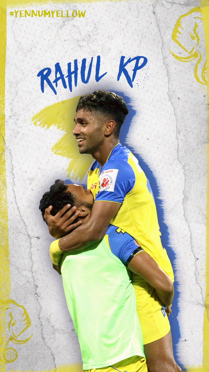 Kerala Blasters FC this wallpaper to remind yourself of one of the best moments of last season, everytime you open your phone