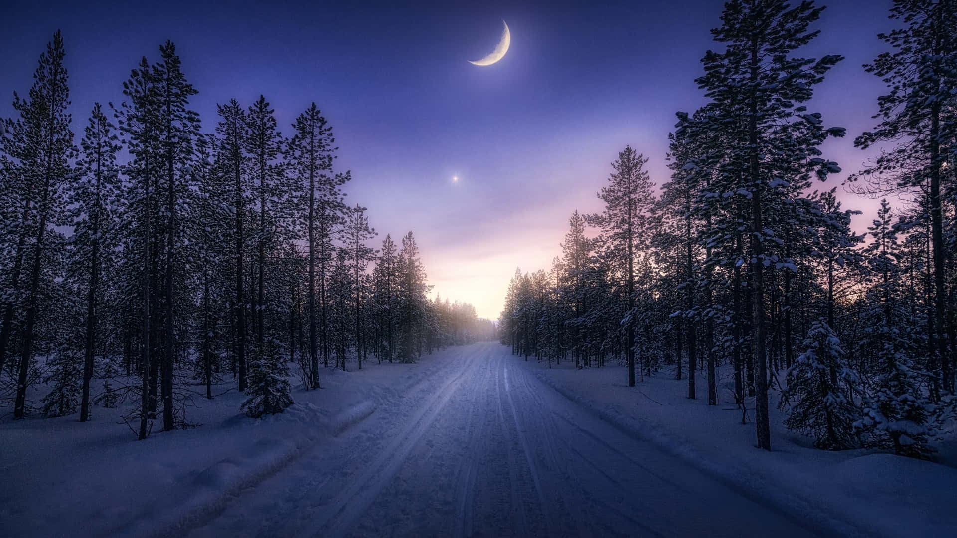 Night Winter Laptop Wallpapers - Wallpaper Cave