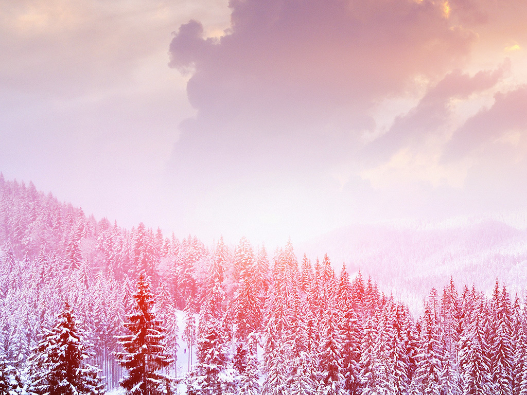 wallpaper for desktop, laptop. winter mountain snow white red nature