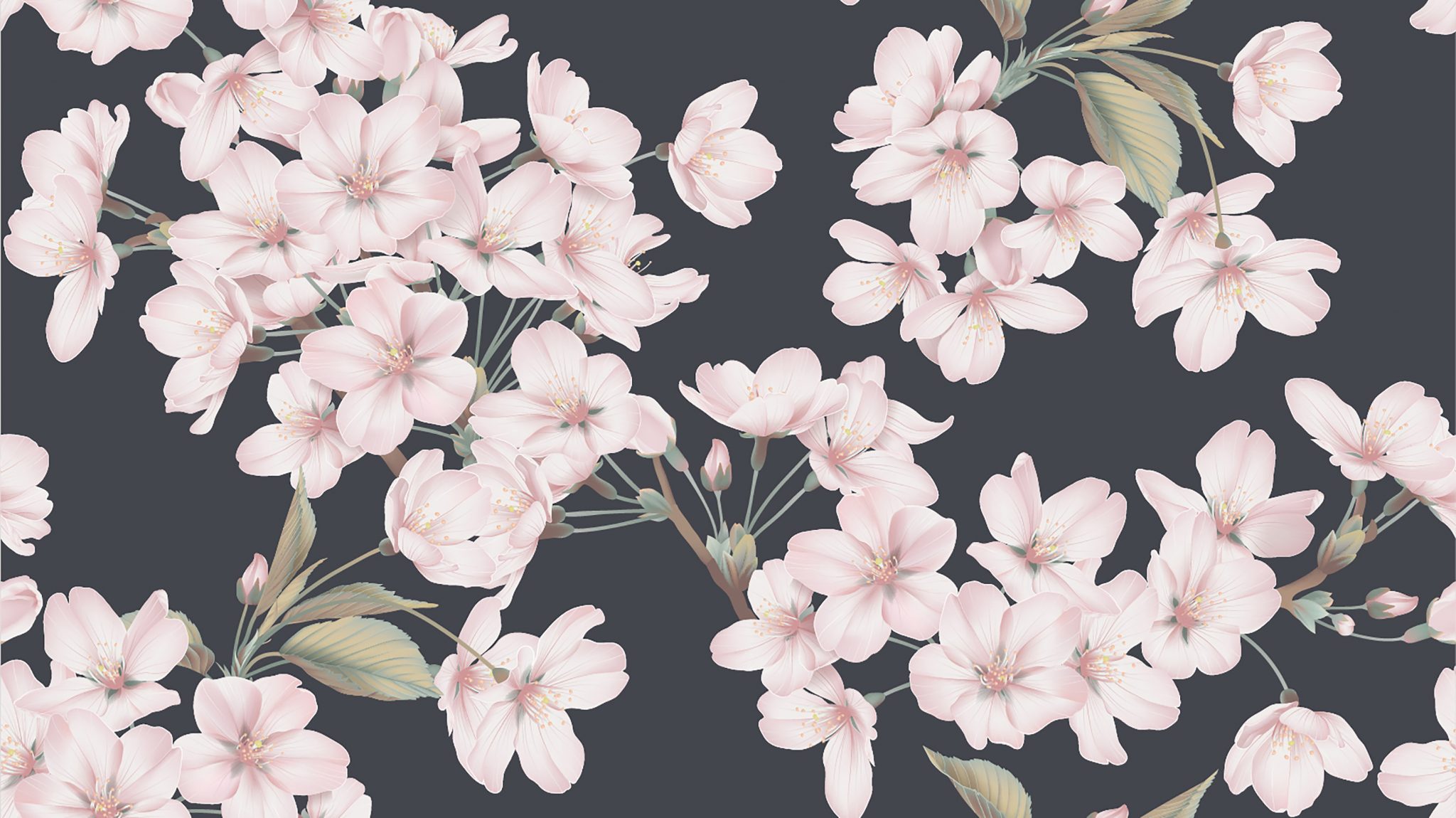 Flower Wallpaper. Peel and Stick