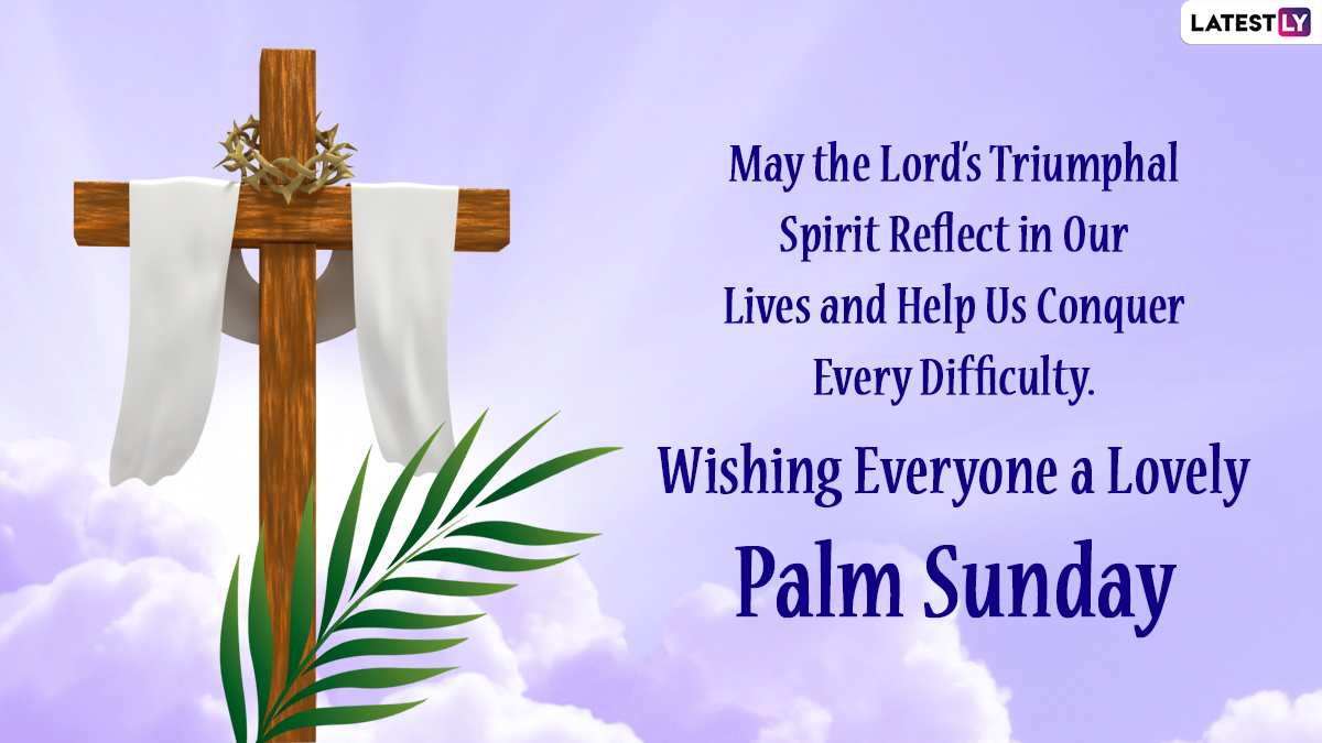 Palm Sunday 2022 Messages & HD Image: Send Hymns, Biblical Quotes, Verses, Jesus Christ Wallpaper and Passion Sunday SMS To Observe the First Day of Holy Week