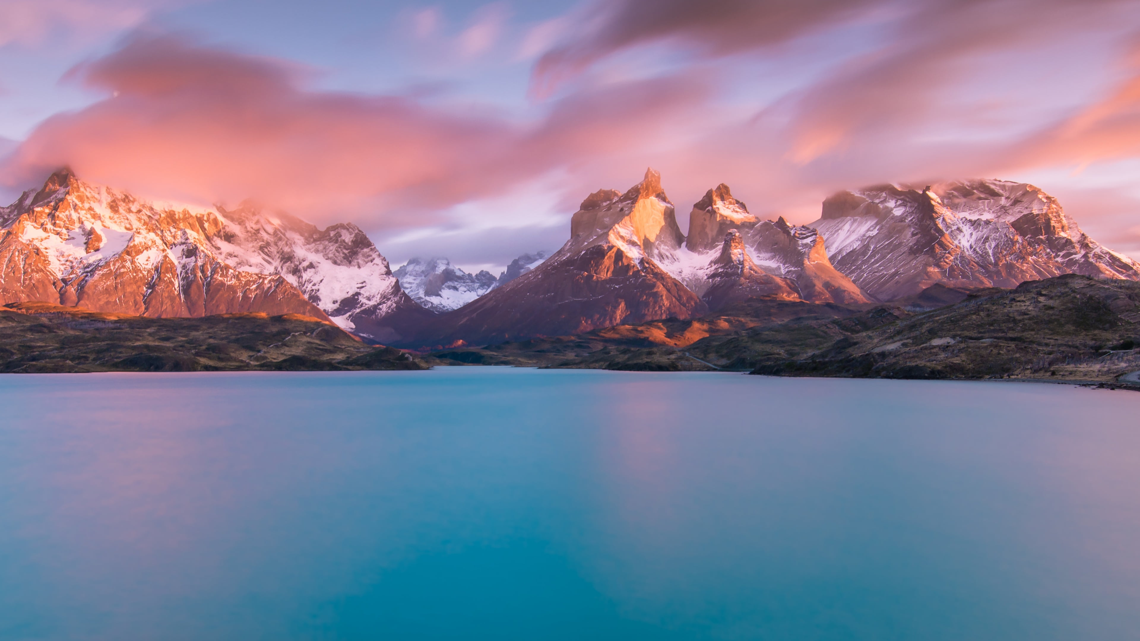Lake Pehoe Torres Del Paine National Park 4K Wallpaper High Quality 4K Wallpaper For Free