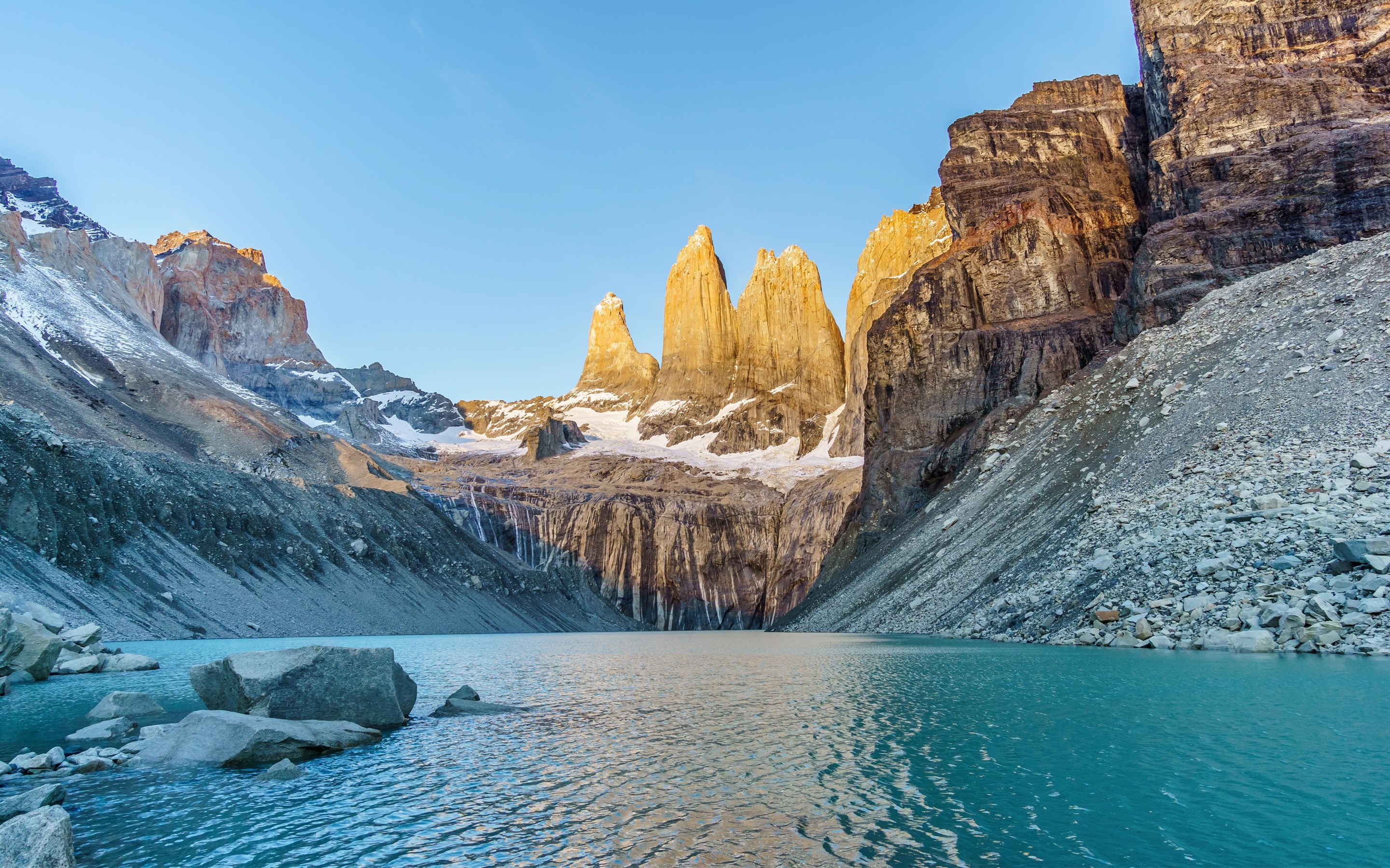 torres del paine chile 4k HD Wallpaper