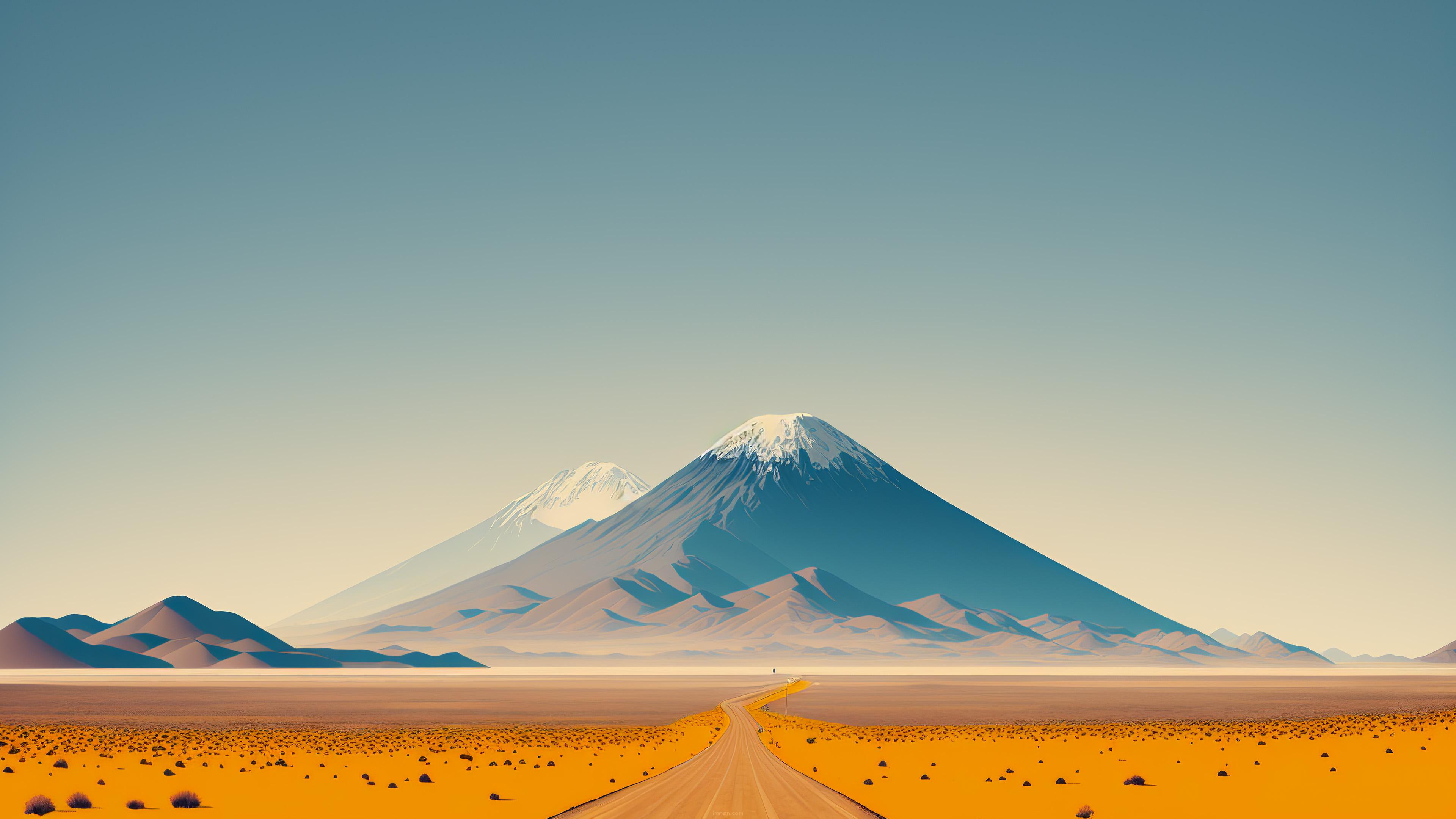 Minimal Chile 4K {3840x2160} By A.i., R WQHD_Wallpaper