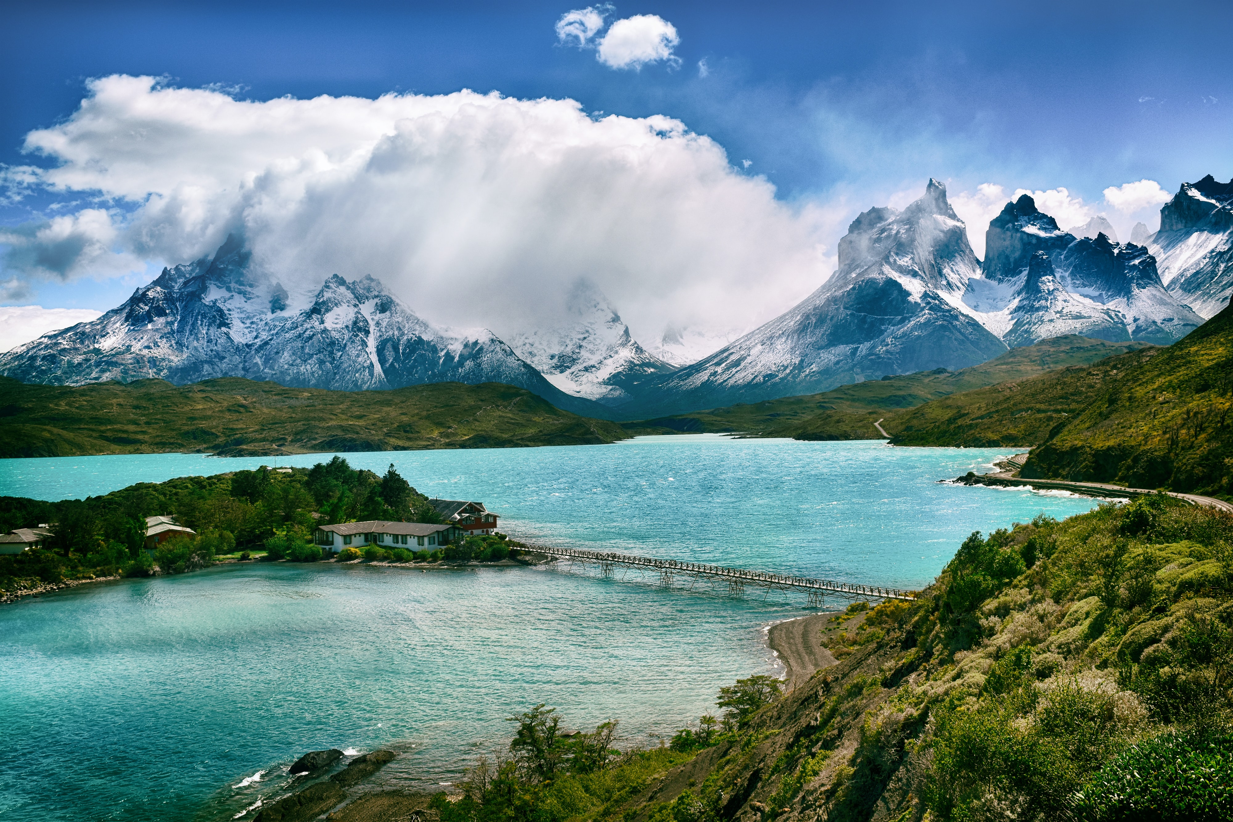 Nature Torres del Paine 4k Ultra HD Wallpaper