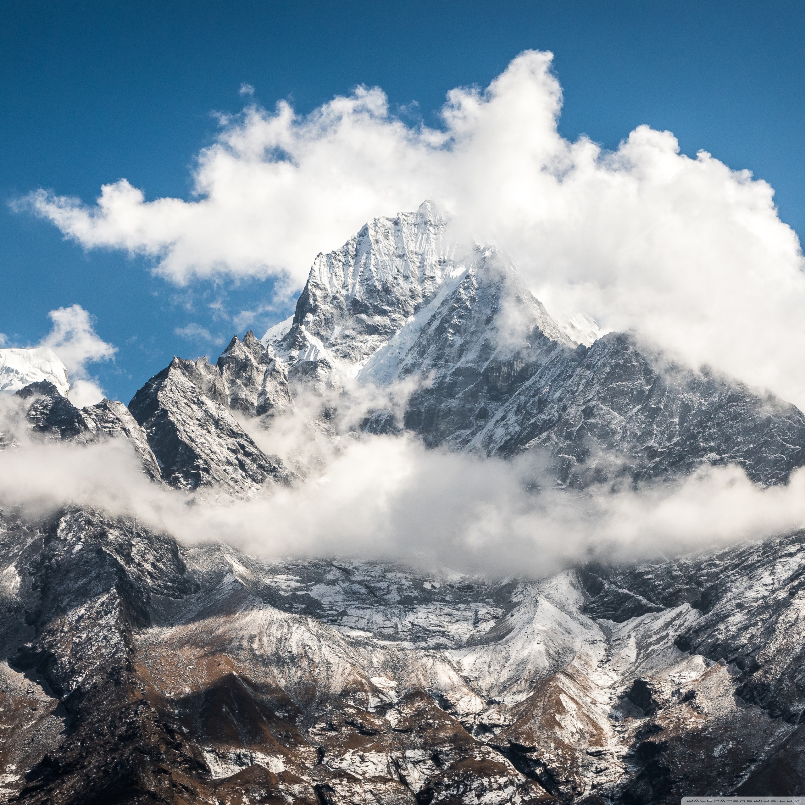 Mount Everest Himalaya Mountains Ultra HD Desktop Background Wallpaper for 4K UHD TV, Widescreen & UltraWide Desktop & Laptop, Tablet