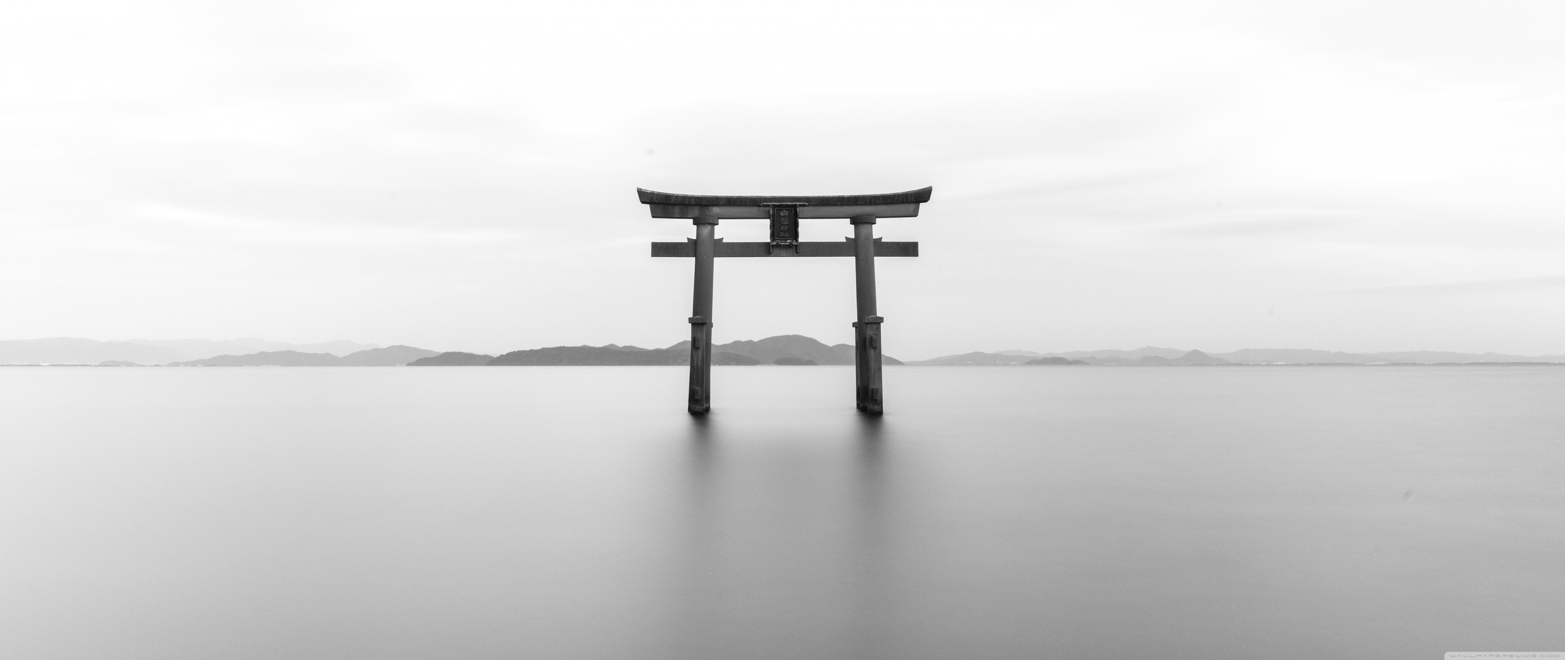 Torii Black and White Ultra HD Desktop Background Wallpaper for 4K UHD TV, Widescreen & UltraWide Desktop & Laptop, Multi Display, Dual & Triple Monitor, Tablet