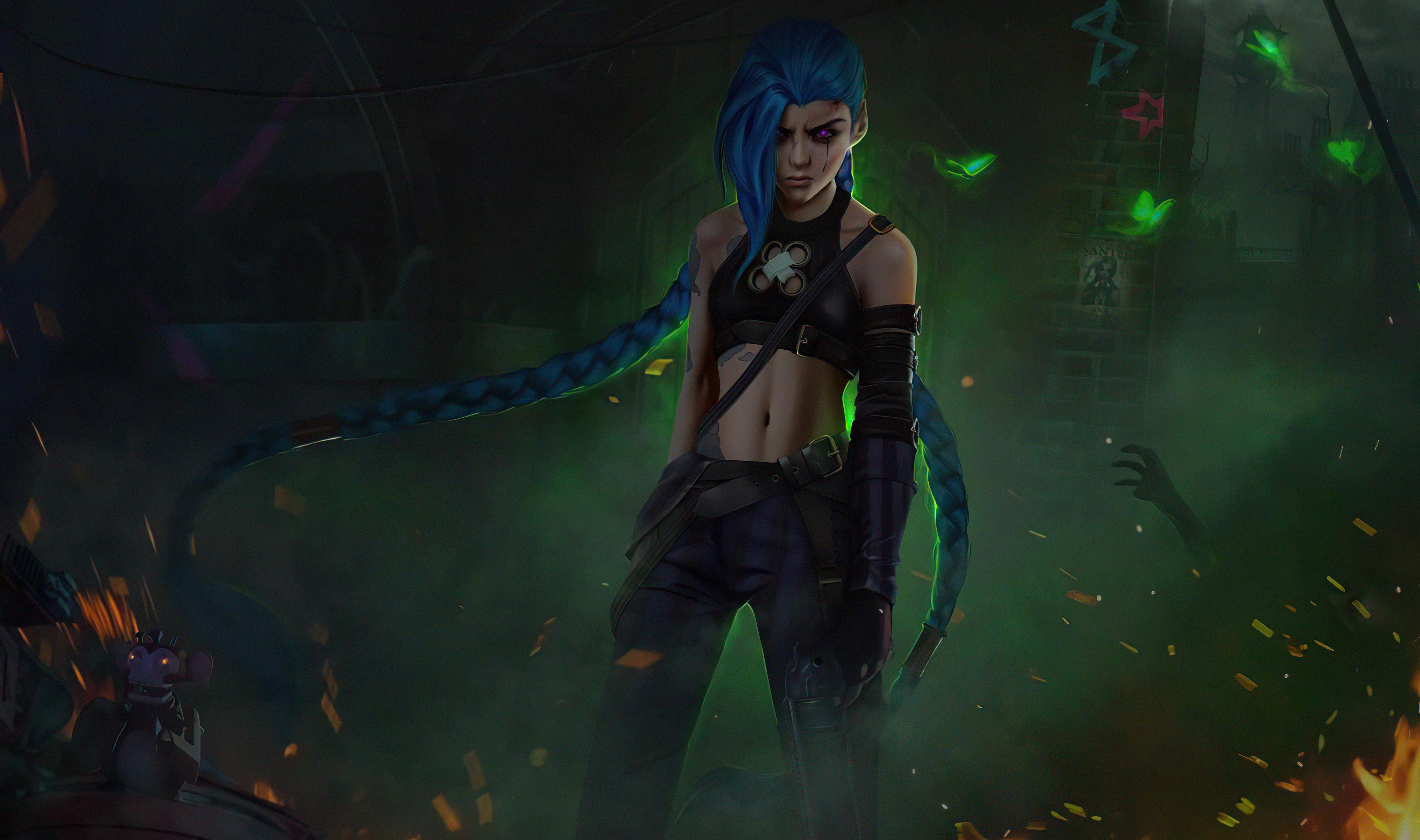 Arcane Jinx League Of Legend 5k Wallpaper, HD Tv Shows Wallpaper, 4k Wallpaper, Image, Background, Photos and Picture