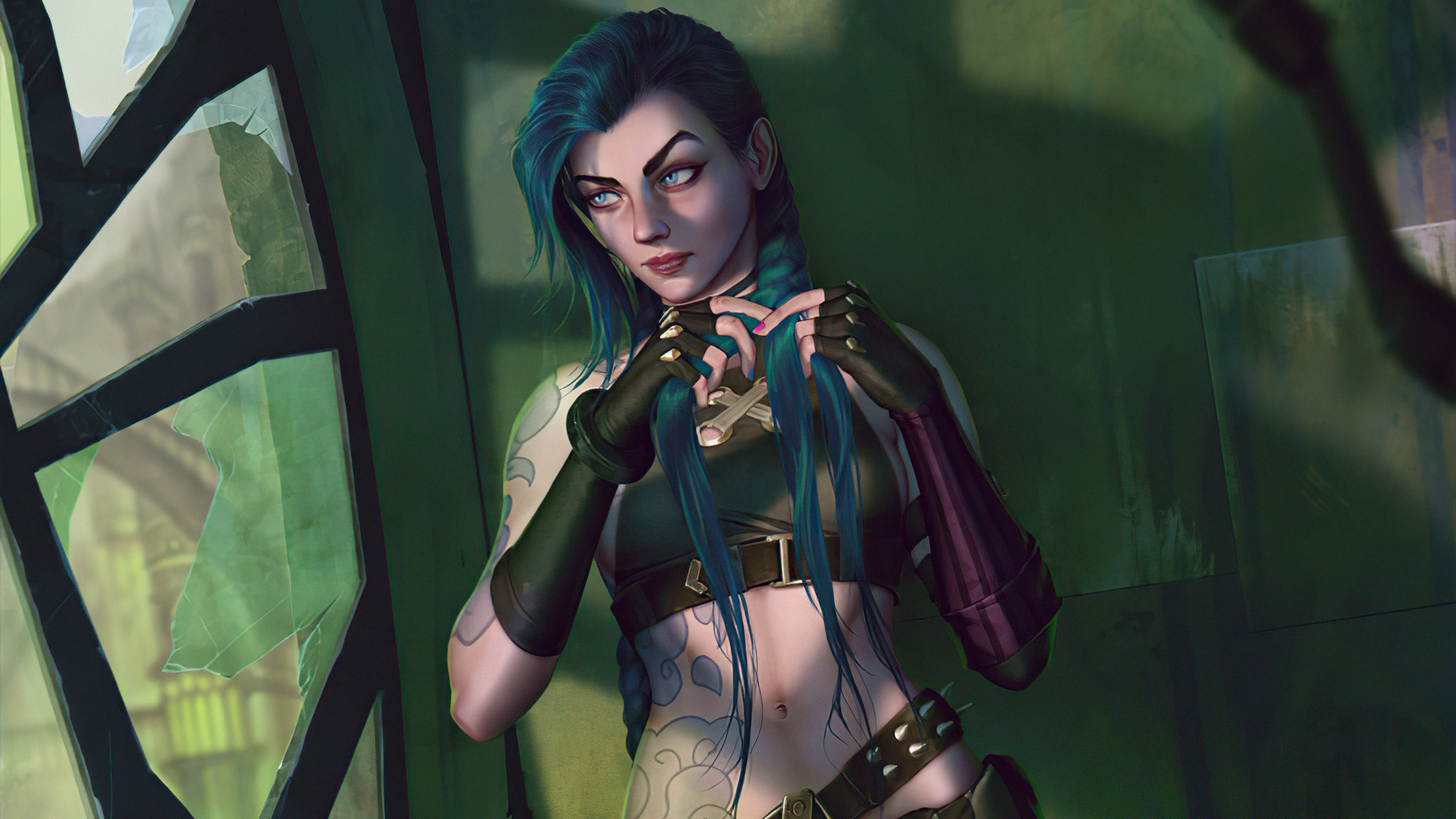 Jinx Arcane 4K , HD 4k Wallpaper, Image, Background, Photos and Picture