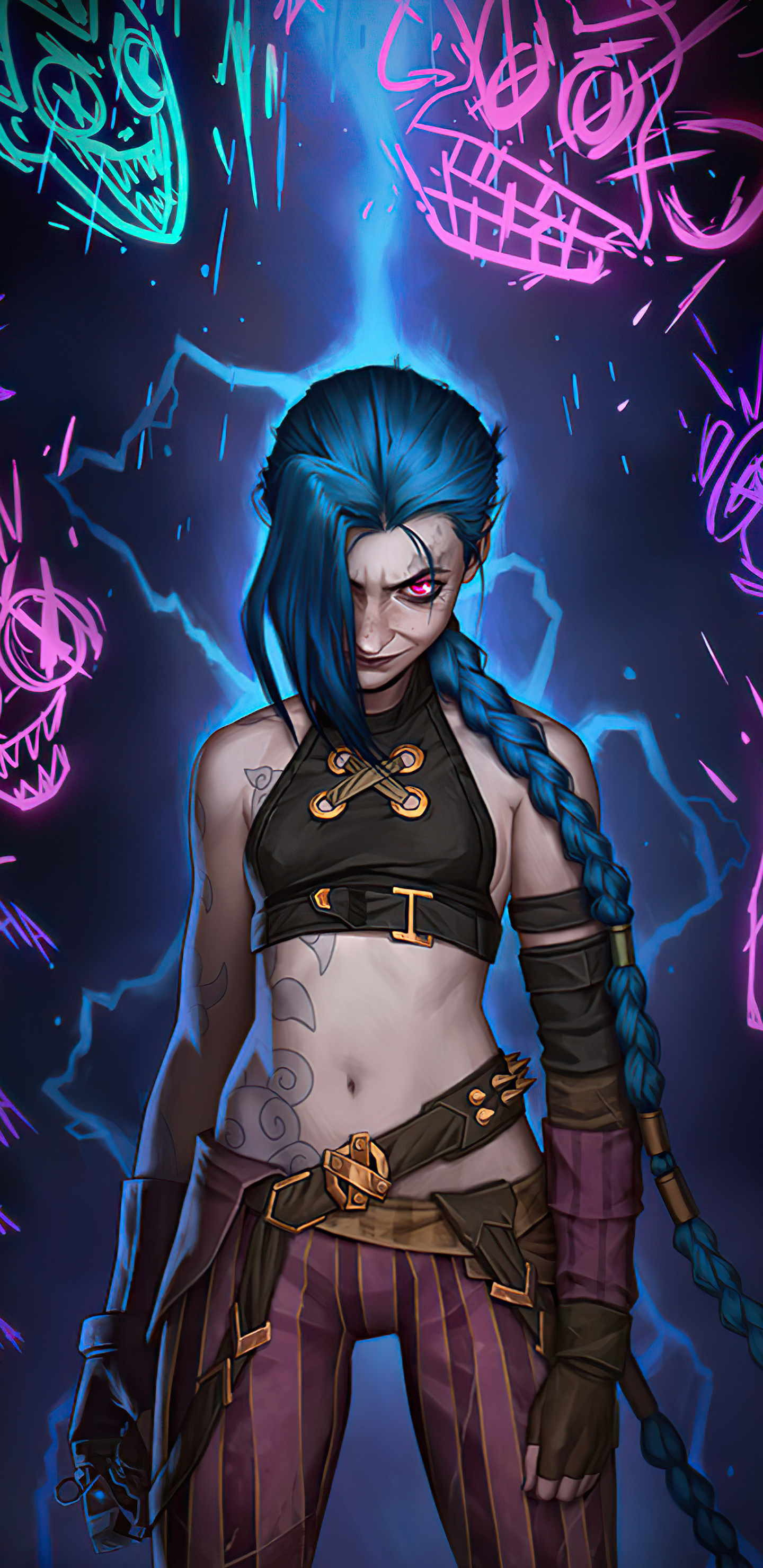 Jinx Arcane Lol 4k Samsung