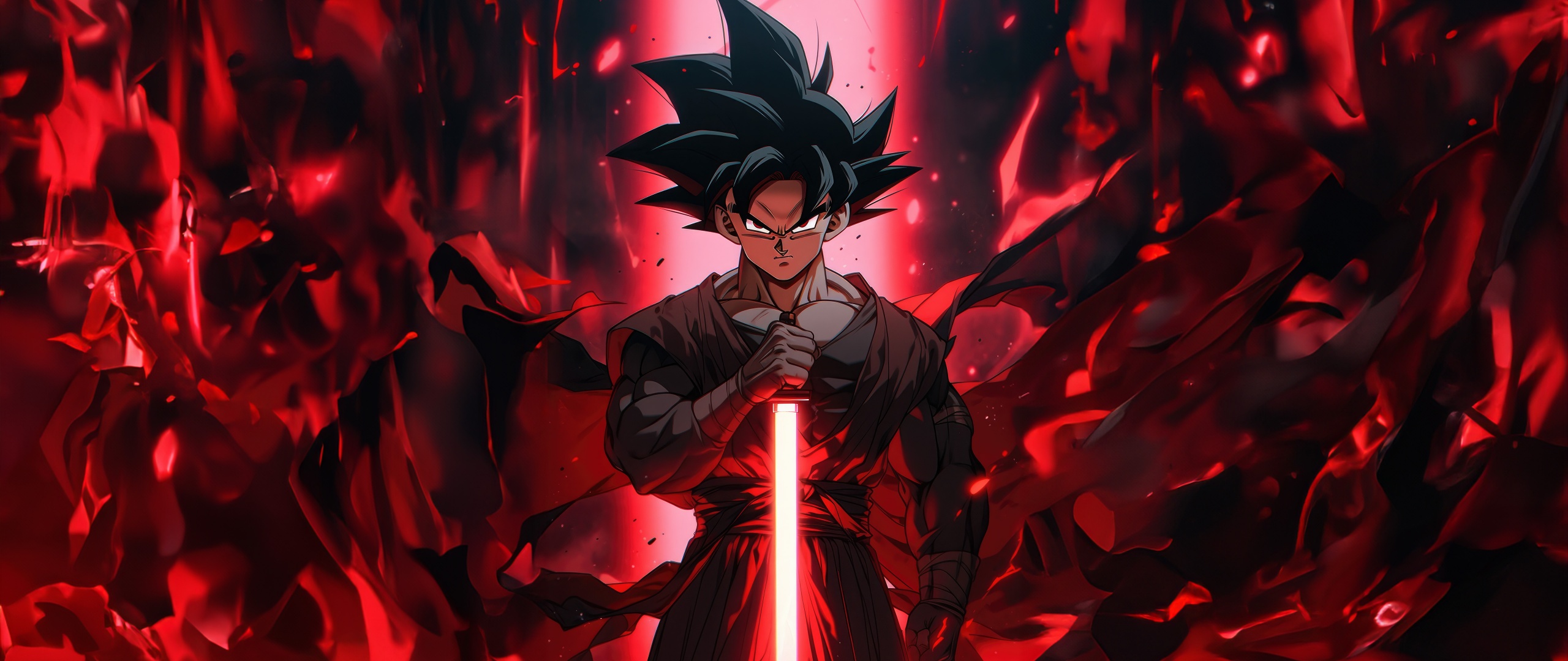 Goku Black Wallpaper 4K, Super Saiyan