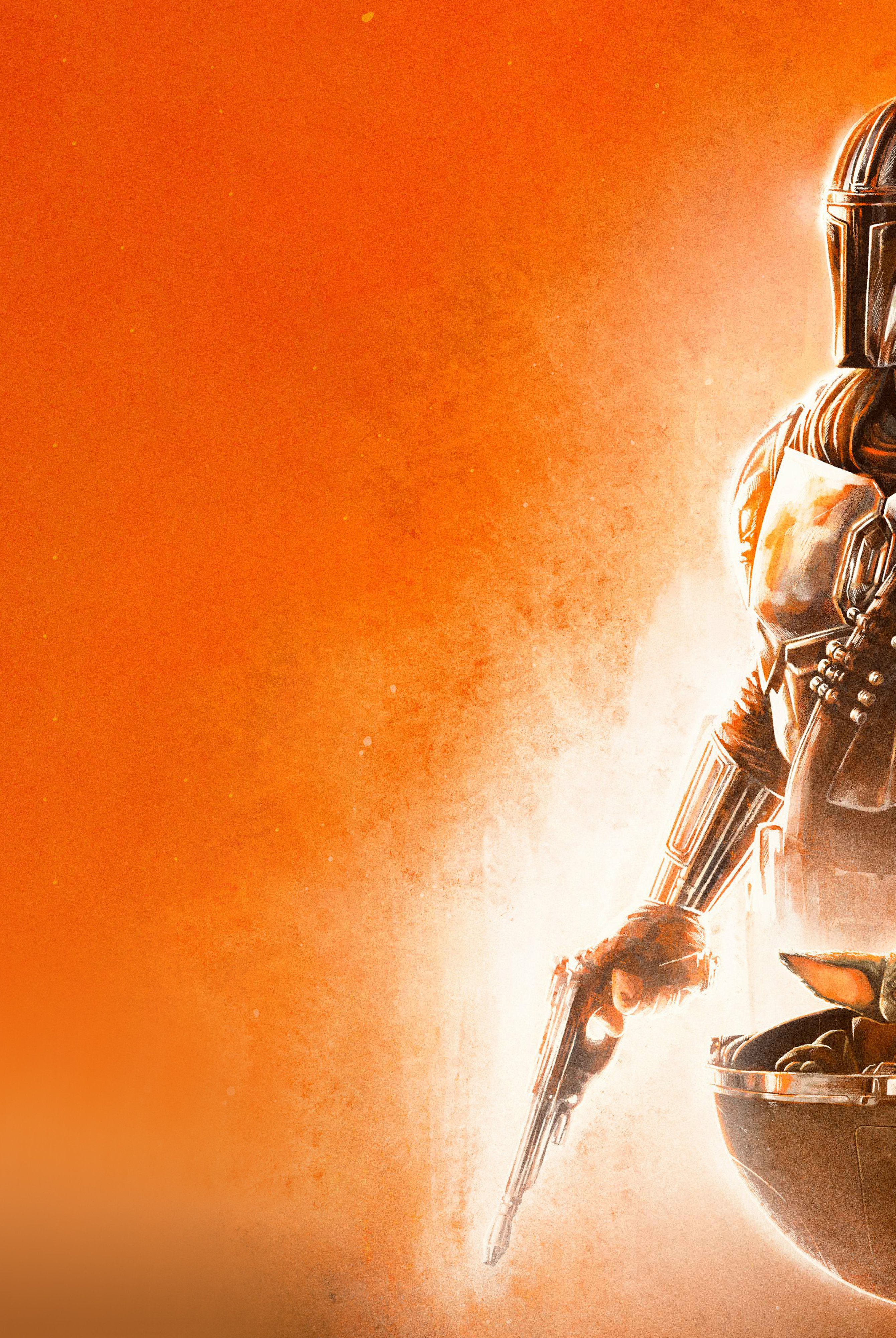 The Mandalorian iPhone Wallpaper