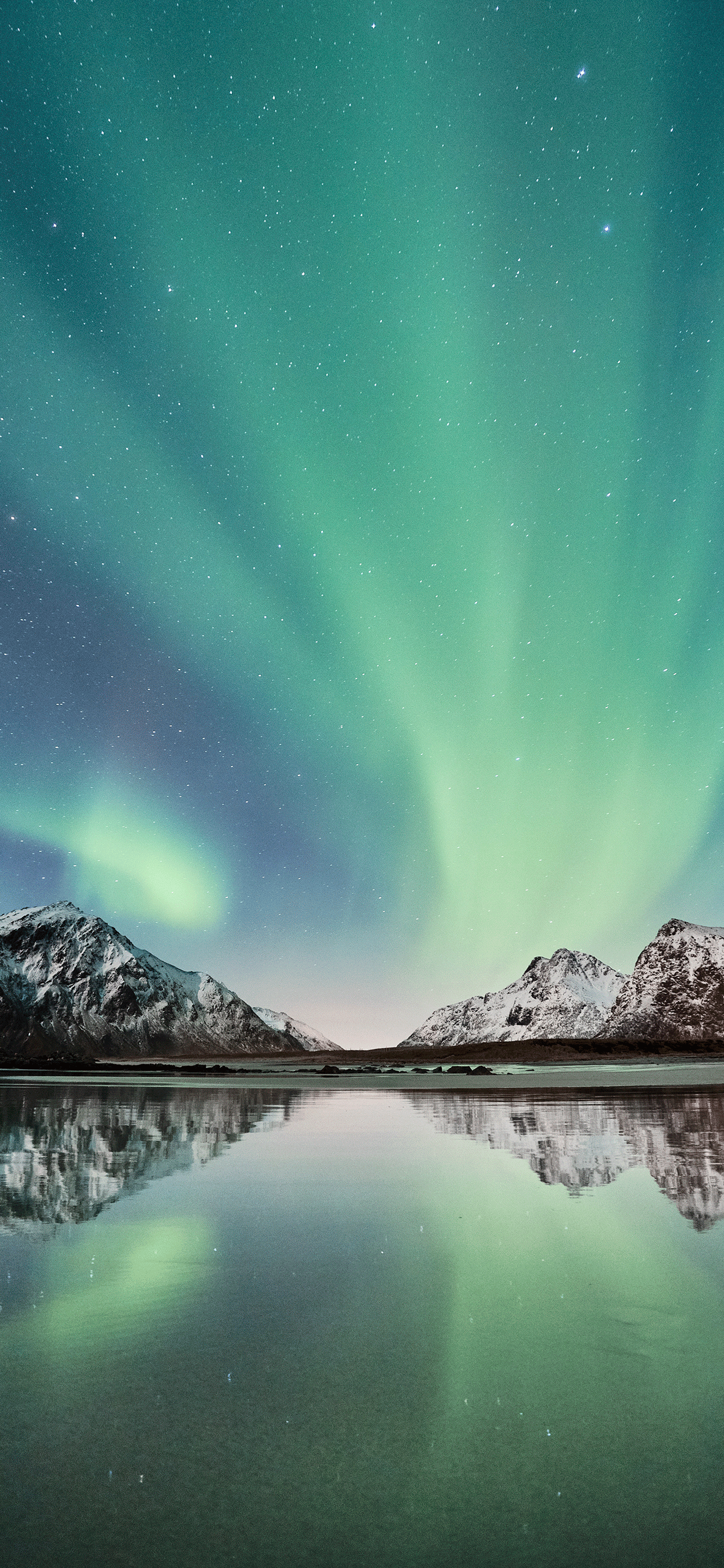 Aurora borealis Wallpaper for iPhone 11, Pro Max, X, 8, 7, 6