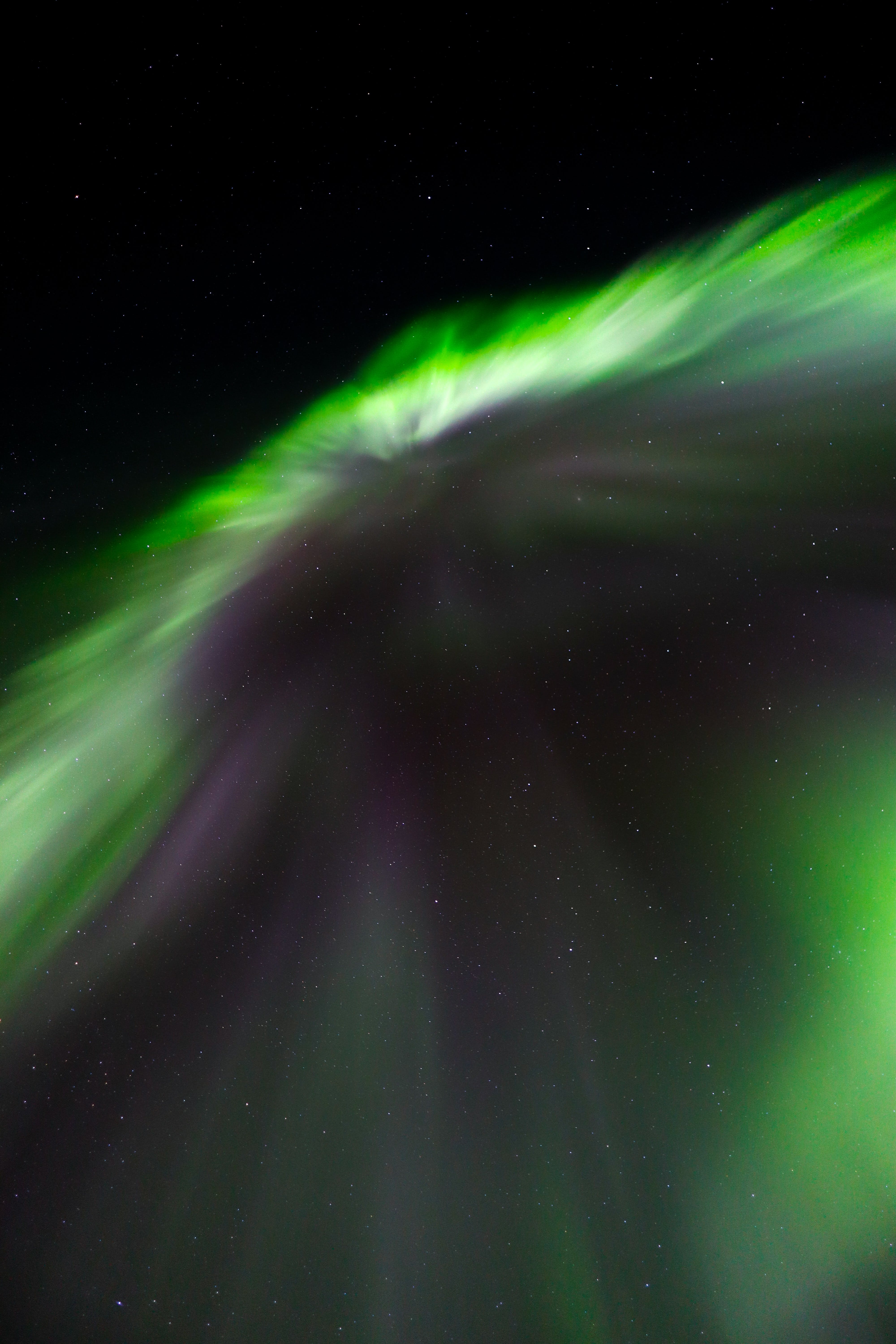 Aurora Borealis At Night · Free