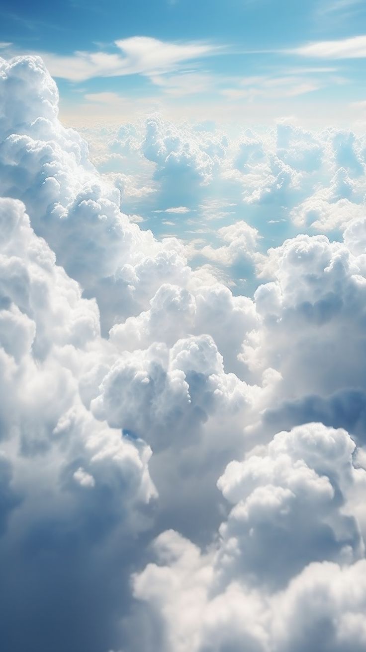Lush Bright iPhone Cloud Wallpaper 4K Download #cute #wallpaper. Cloud wallpaper, Beautiful sky clouds, Clouds wallpaper iphone
