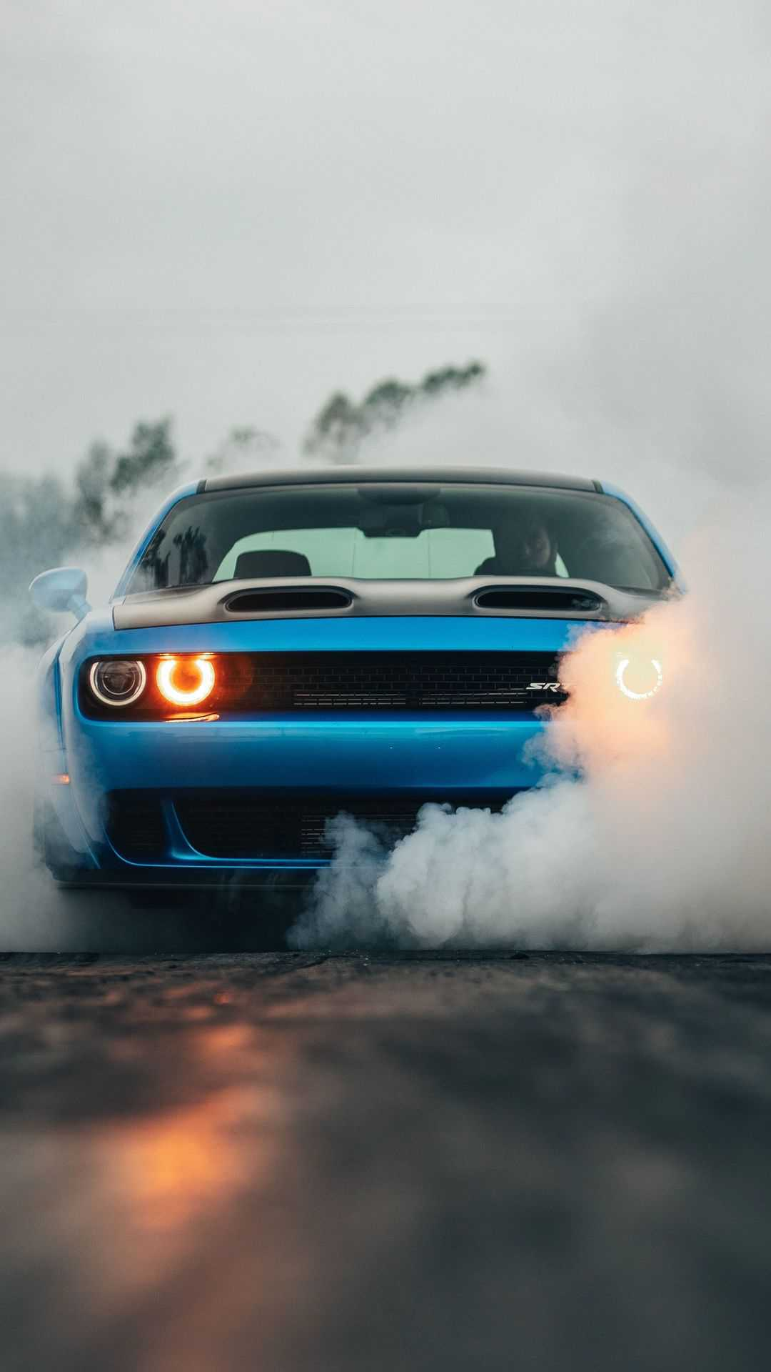 Dodge Challenger SRT Burnout Phone