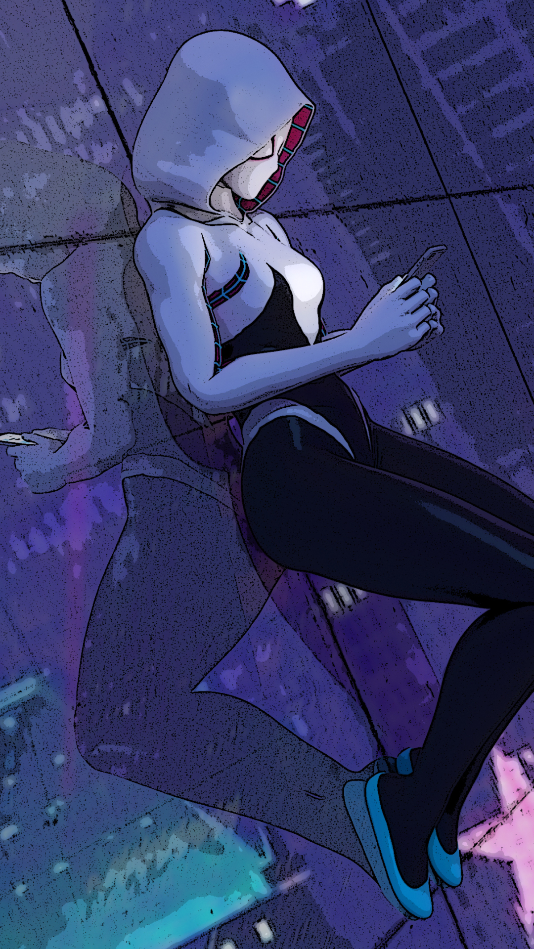 Gwen Stacy iPhone Wallpaper