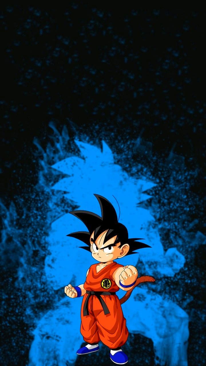 Kid Goku Wallpaper. Dragon ball z iphone wallpaper, Goku wallpaper, Anime dragon ball super
