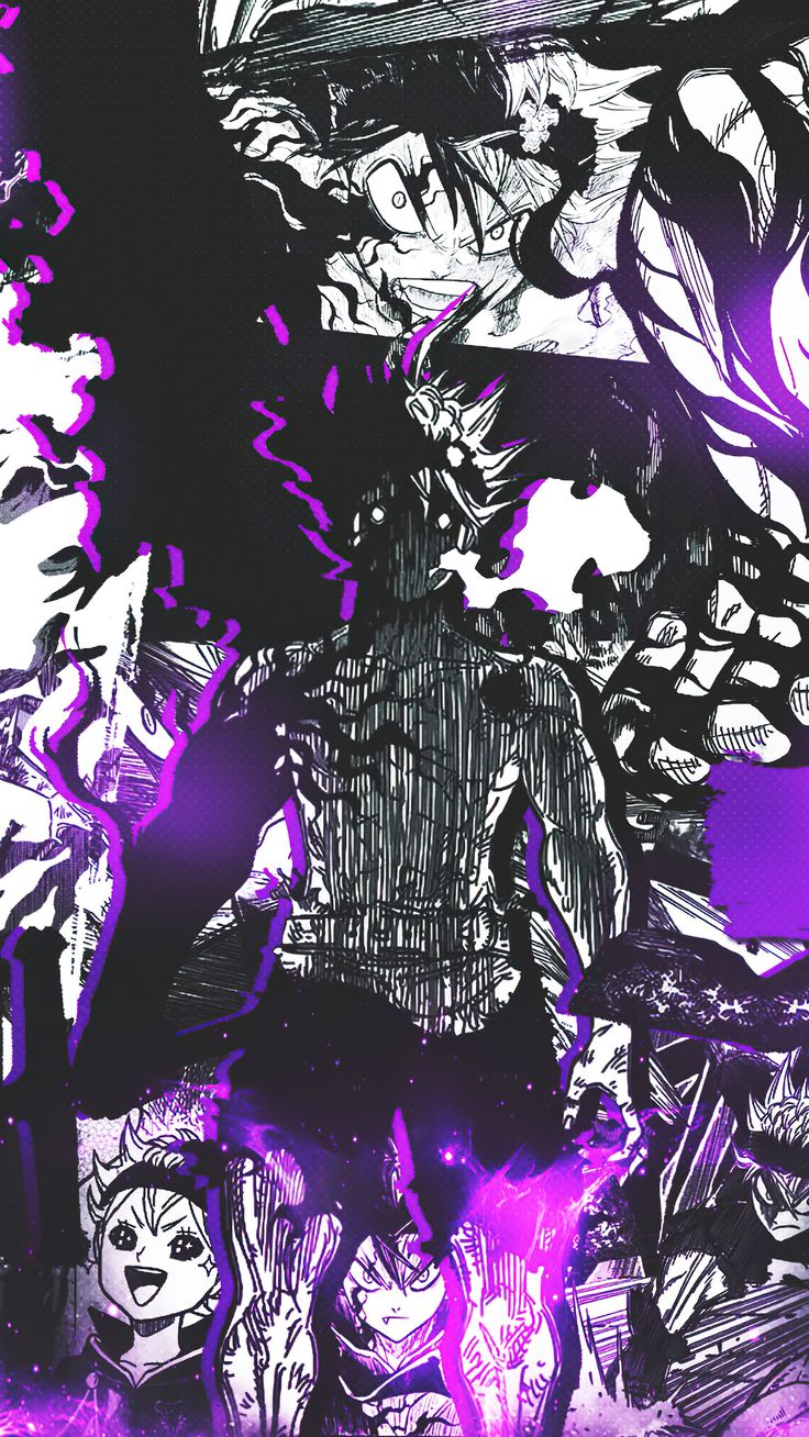 Black Clover 4k Phone Wallpaper. Anime background wallpaper, Cool anime wallpaper, Anime scenery wallpaper