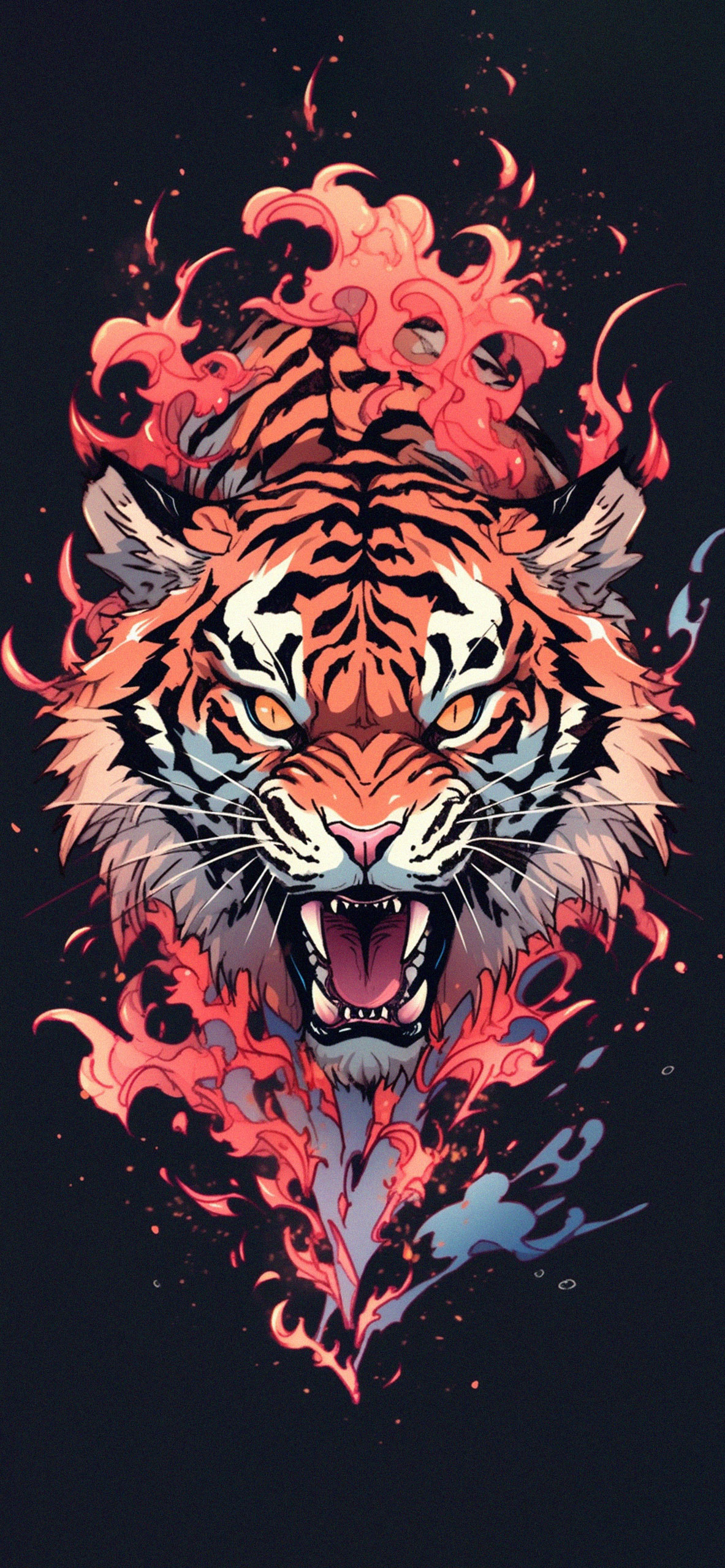 Fierce Tiger Cool Wallpaper