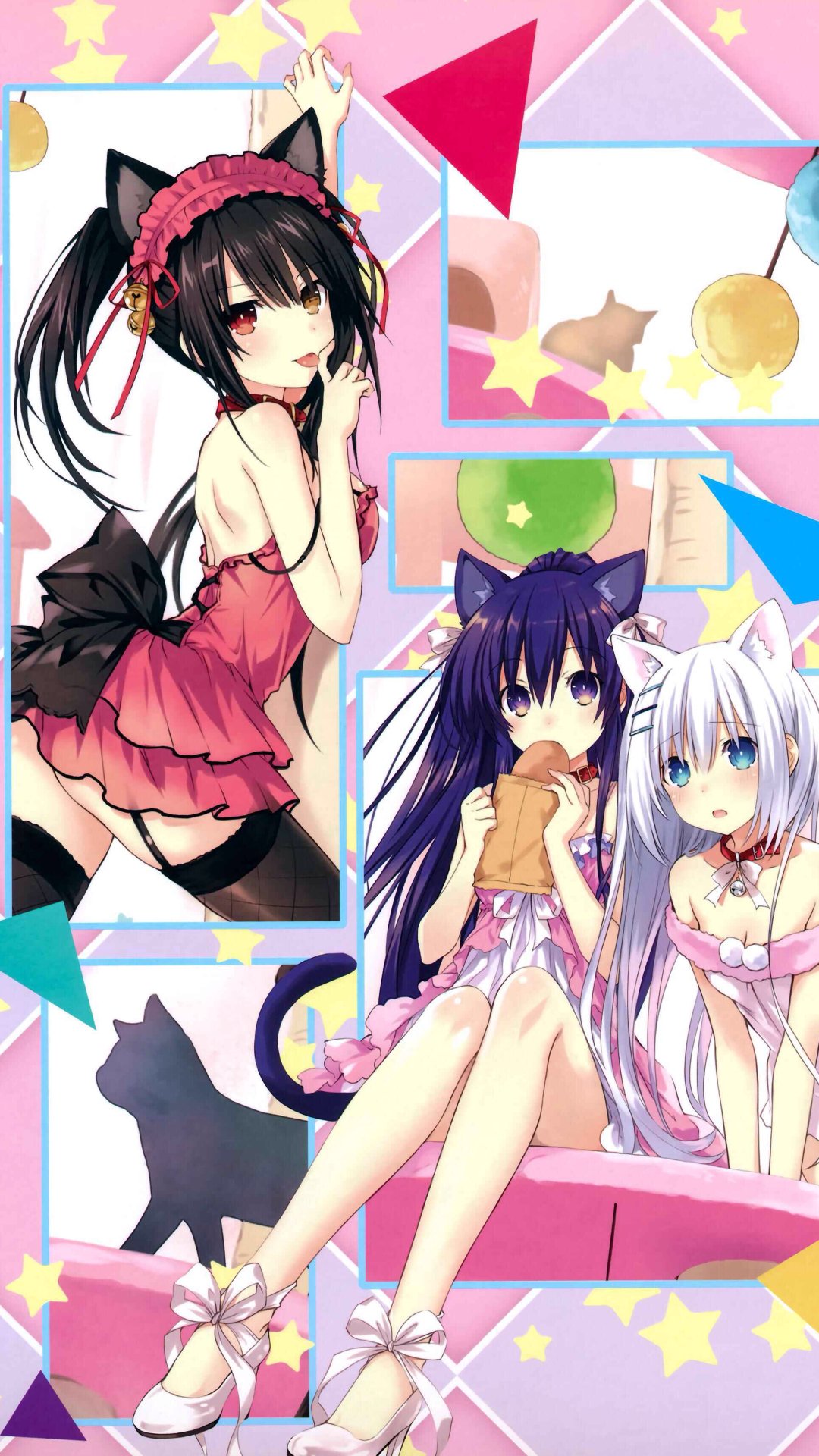 Kawaii Mobile a Live III wallpaper for android smartphones and iPhone #anime #animewallpaper