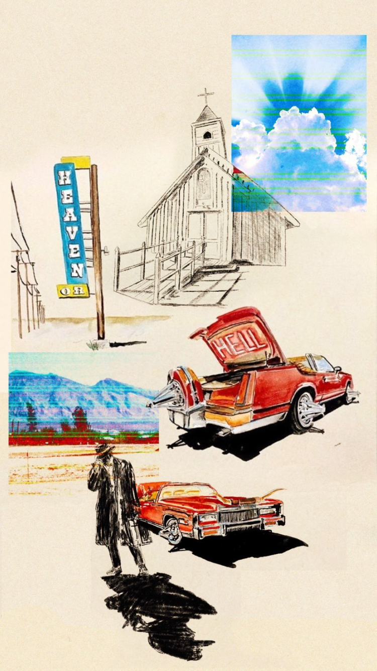 Heaven or Hell. Savage wallpaper, Rap wallpaper, Picture collage wall