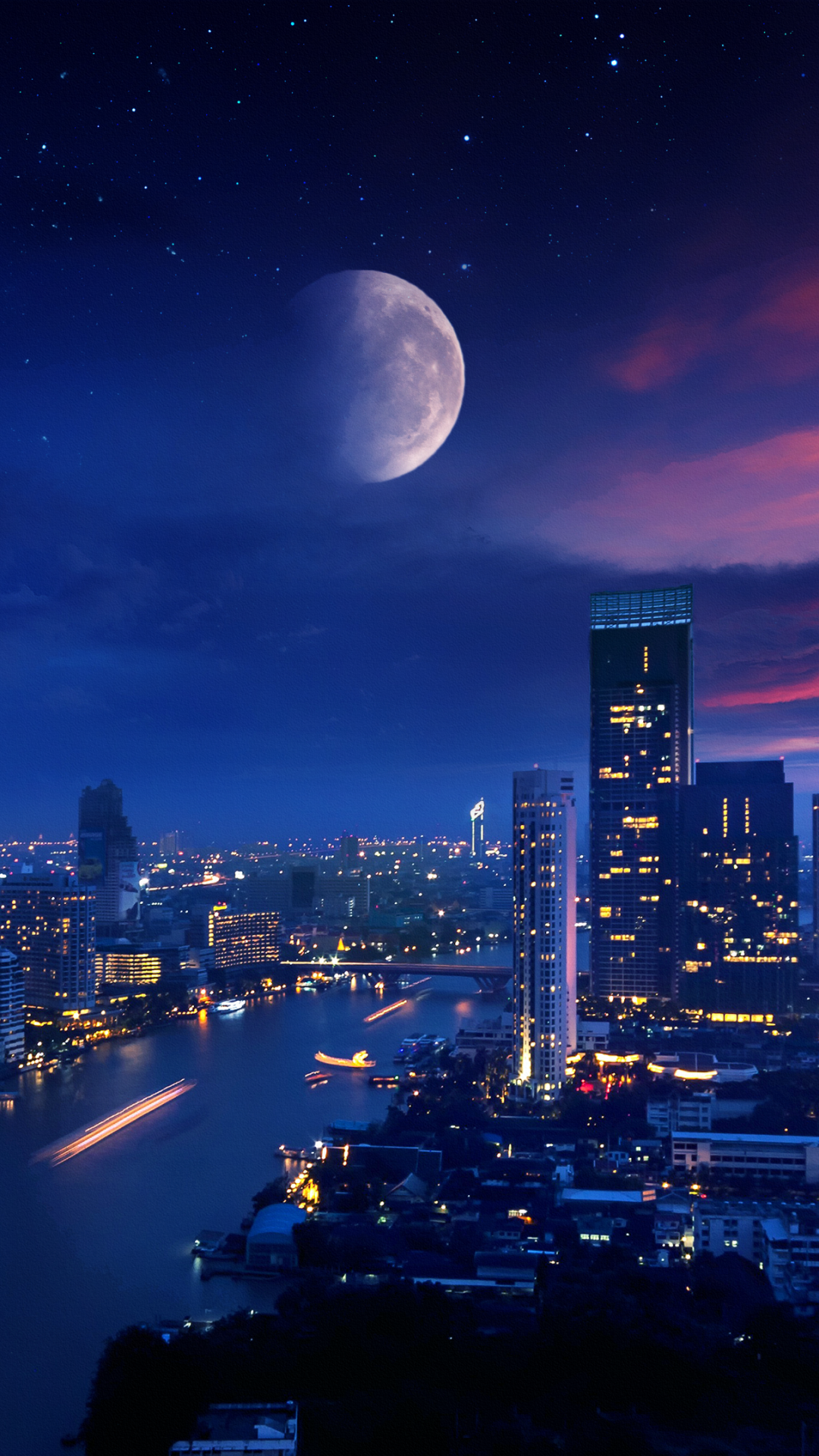 Cityscape iPhone Wallpaper