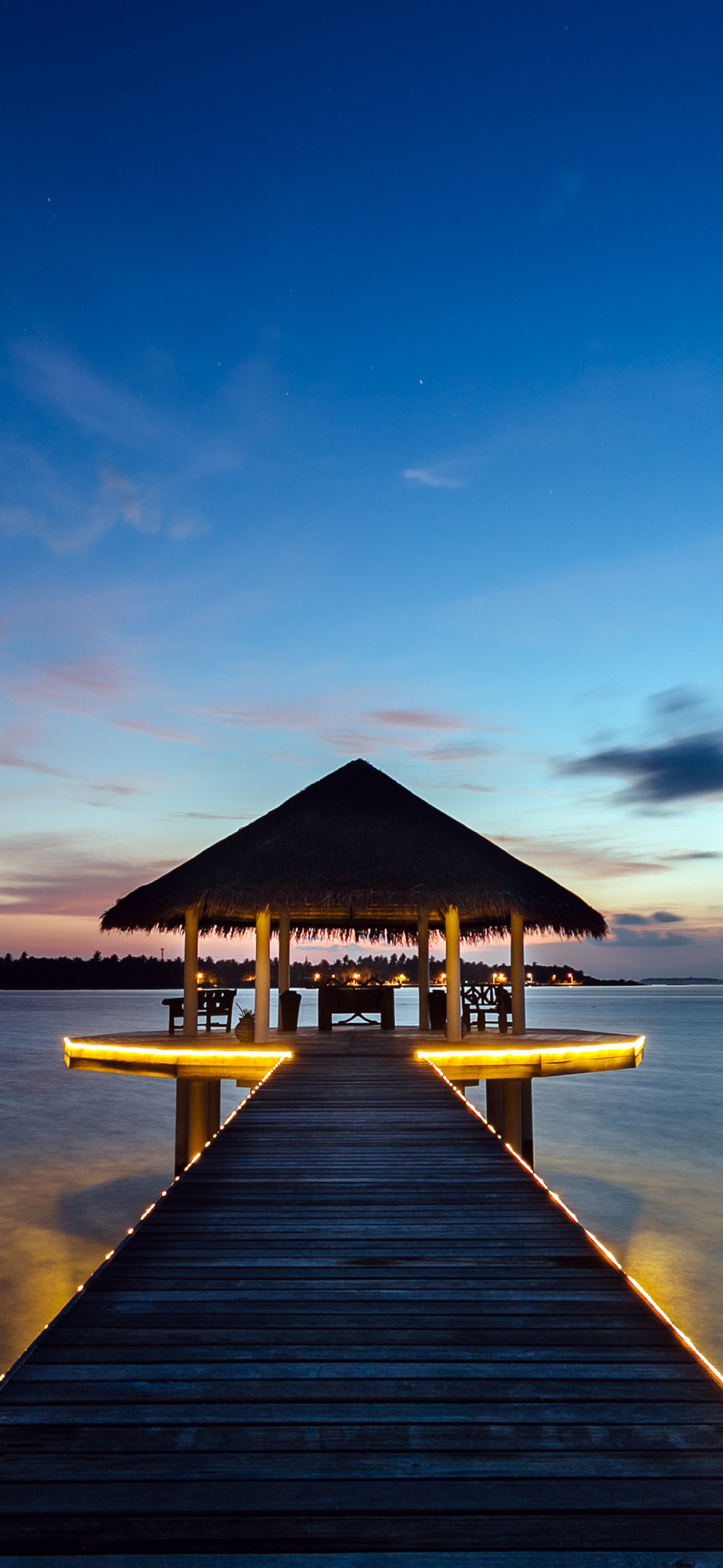 Kihaadhuffaru Island Wallpaper 4K, Maldives, Water Villa