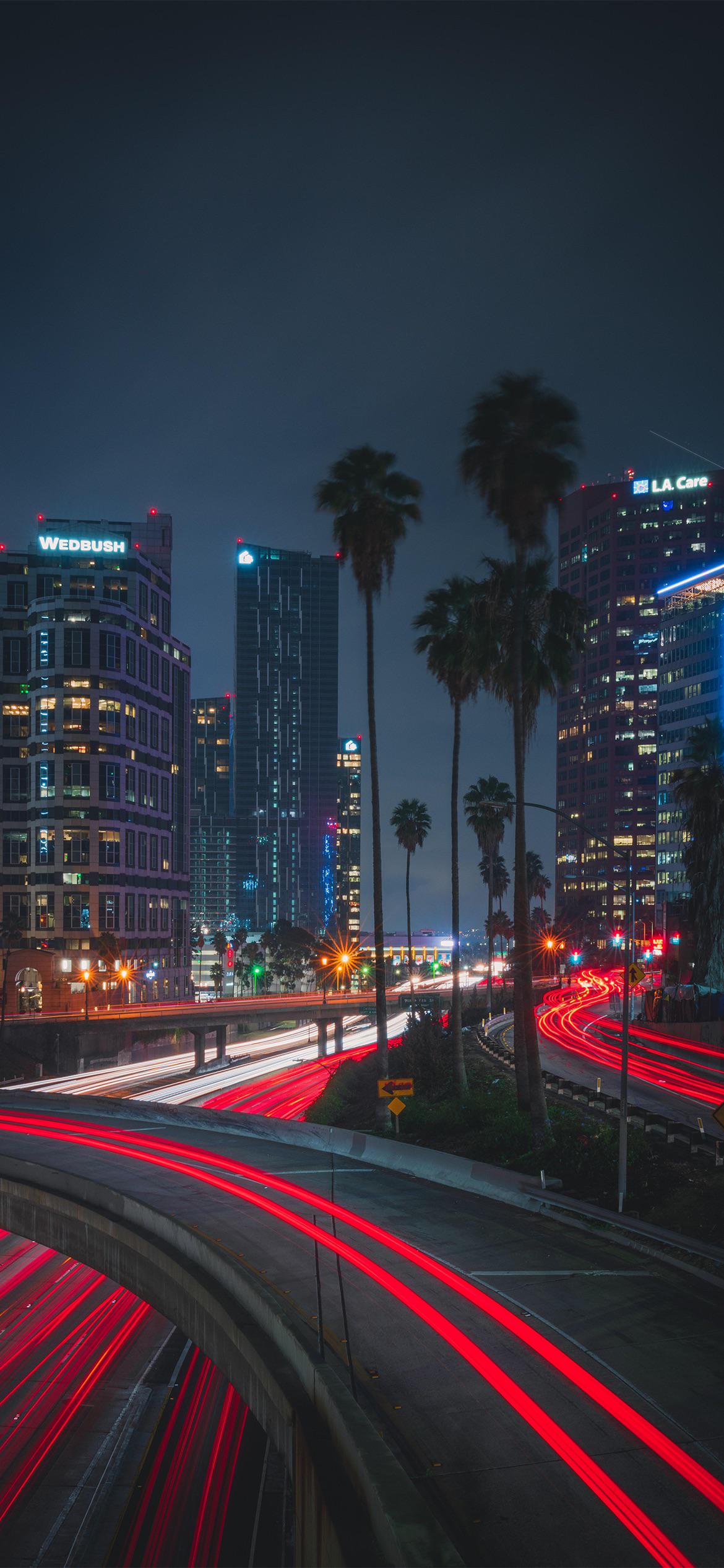 Night Trails Wallpaper