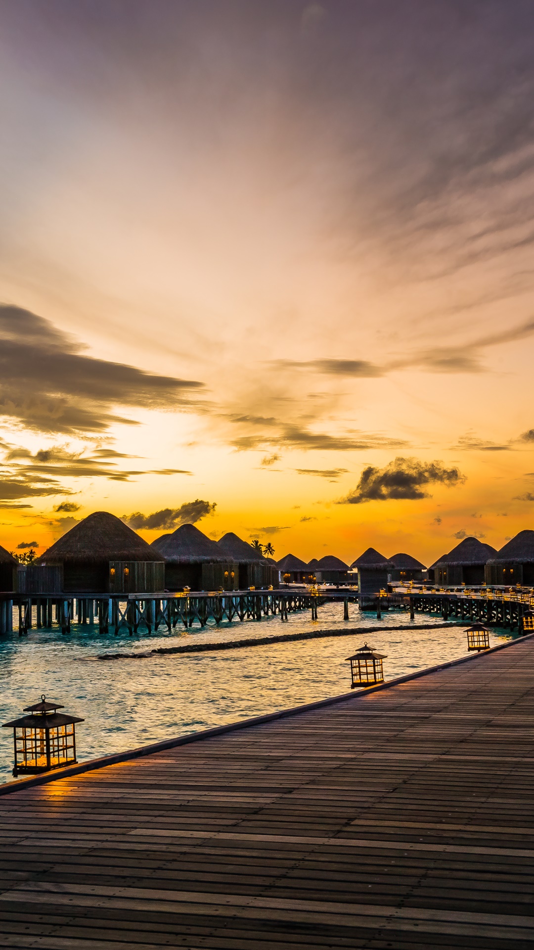 Photography Sunrise, Dawn, Maldives, Morning, Constance Halaveli Resort, Hotel, 1080x1920 Phone HD Wallpaper