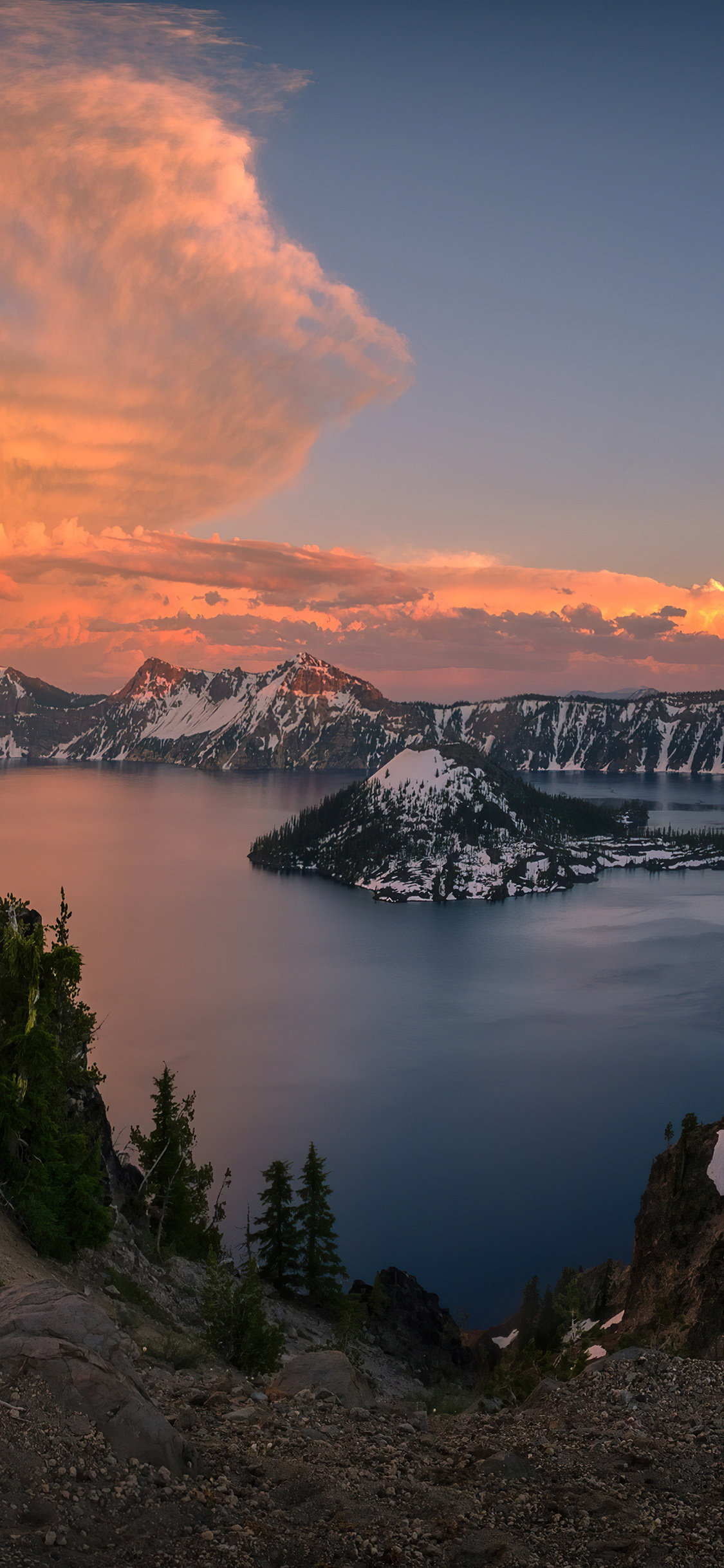 Crater Lake Oregon 4k iPhone