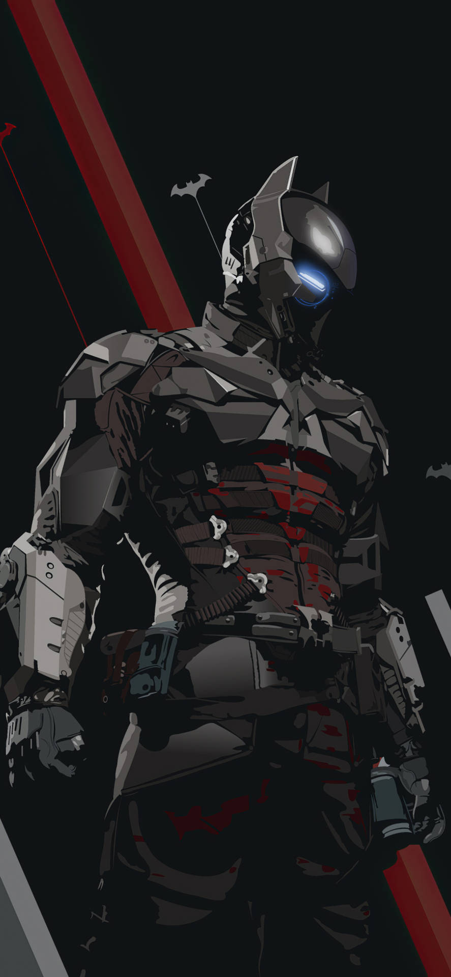 Download Arkham Knight Batman Arkham iPhone Artwork Wallpaper