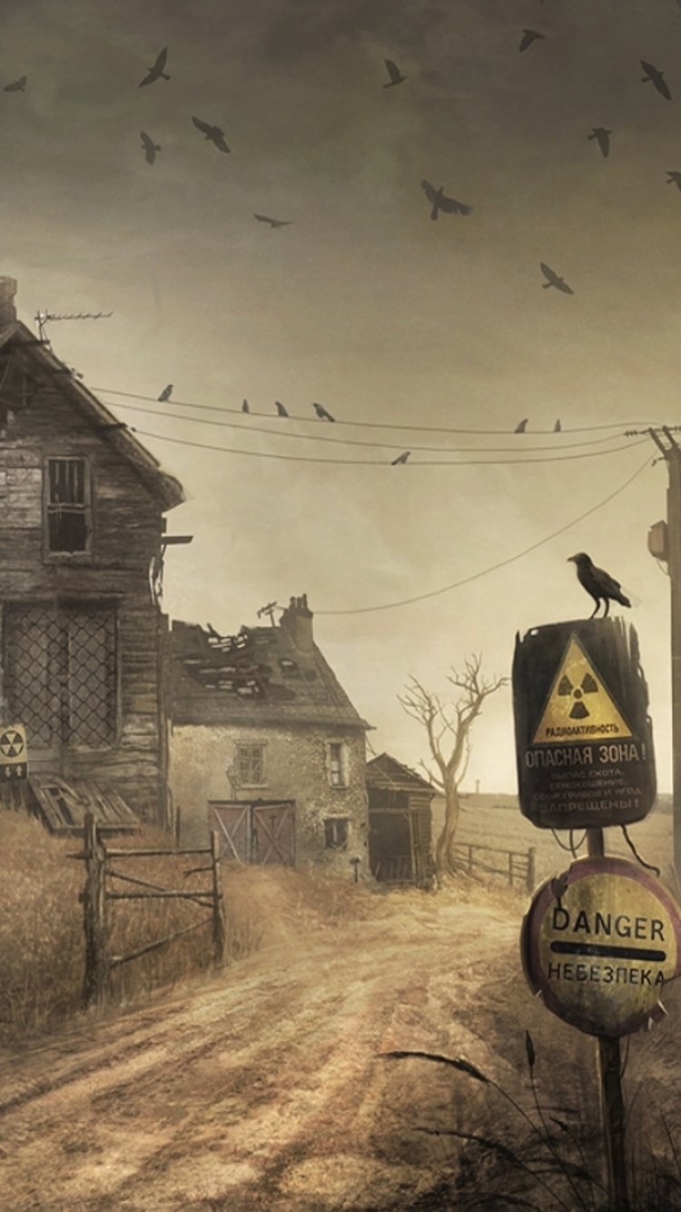 Sci Fi Post Apocalyptic Phone Wallpaper