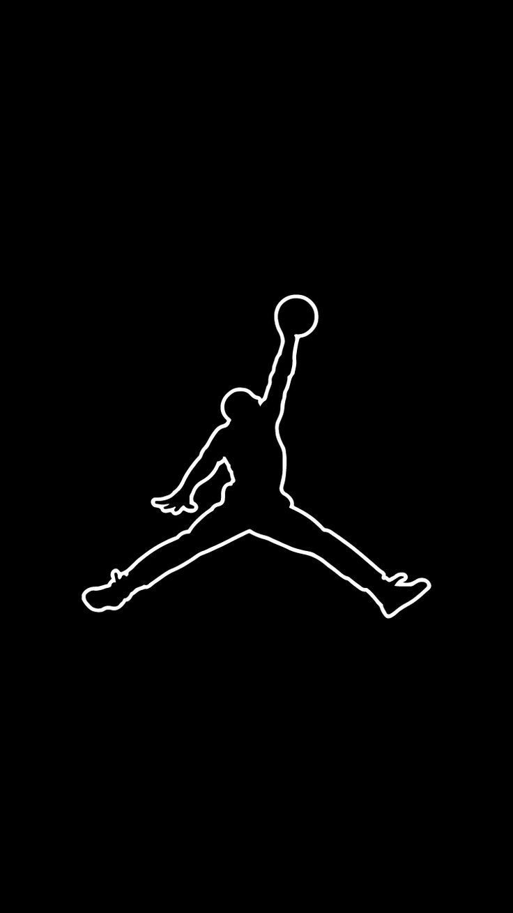 Jordan logo wallpaper, iPhone wallpaper