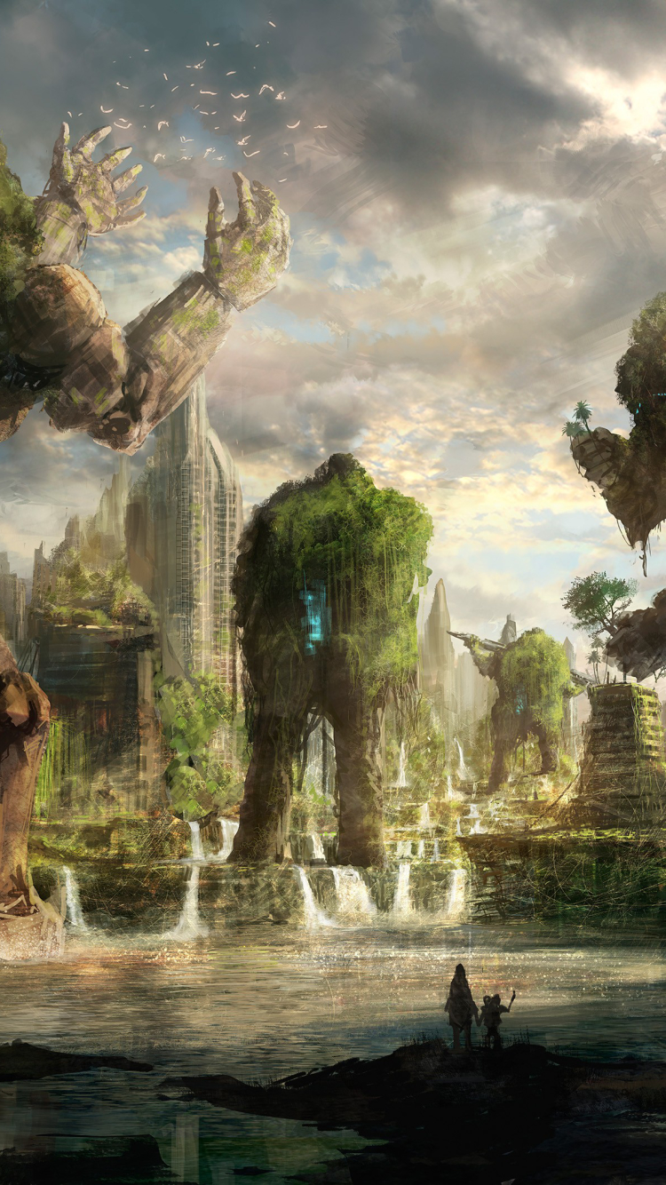 Post Apocalyptic Phone Wallpaper