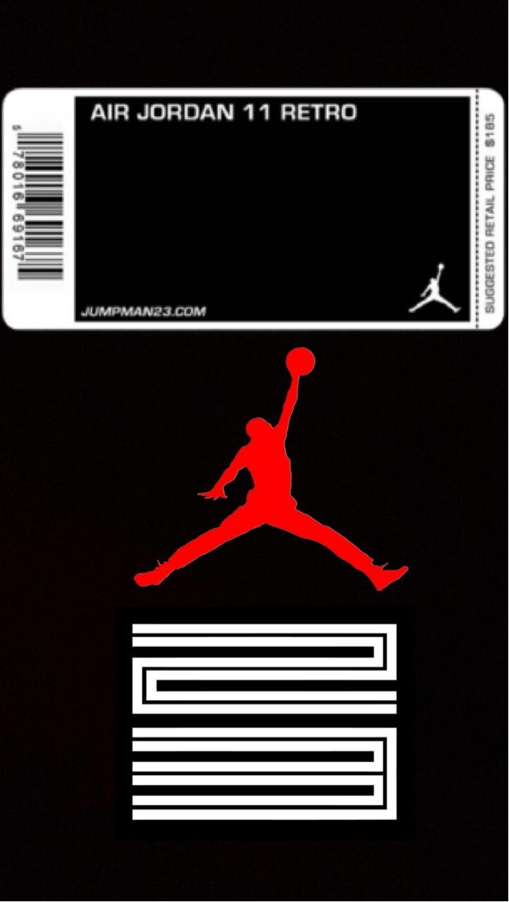 Air Jordan Logo iPhone Wallpaper. Jordan logo wallpaper, Air jordans, iPhone wallpaper jordan