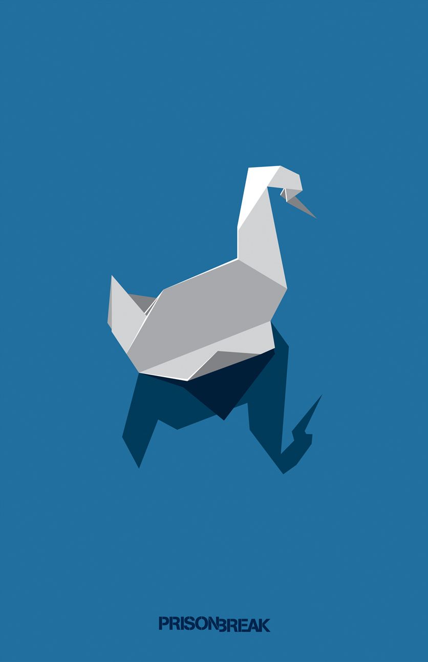 KATHERINE, PAY ATTENTION: I will now communicate all things important through coded messages written in origami. Prison break, Broken