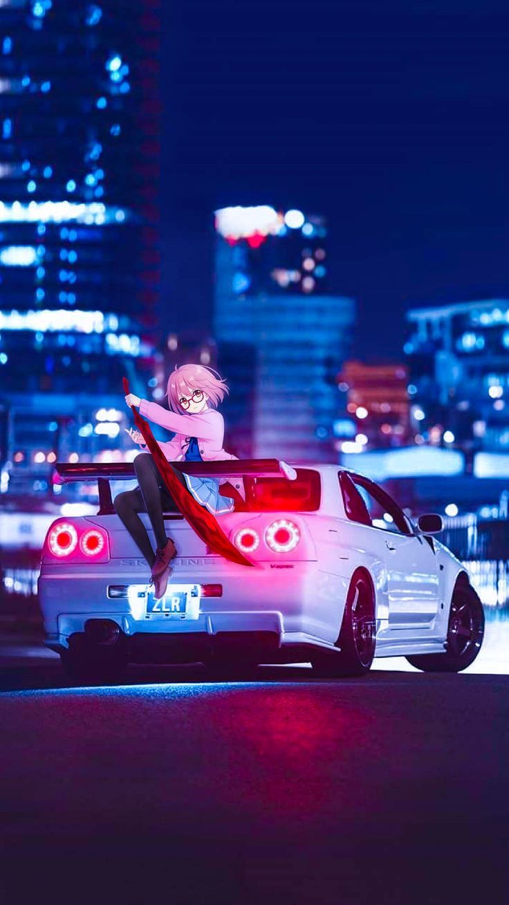 Anime Cars iPhone Wallpapers - Wallpaper Cave