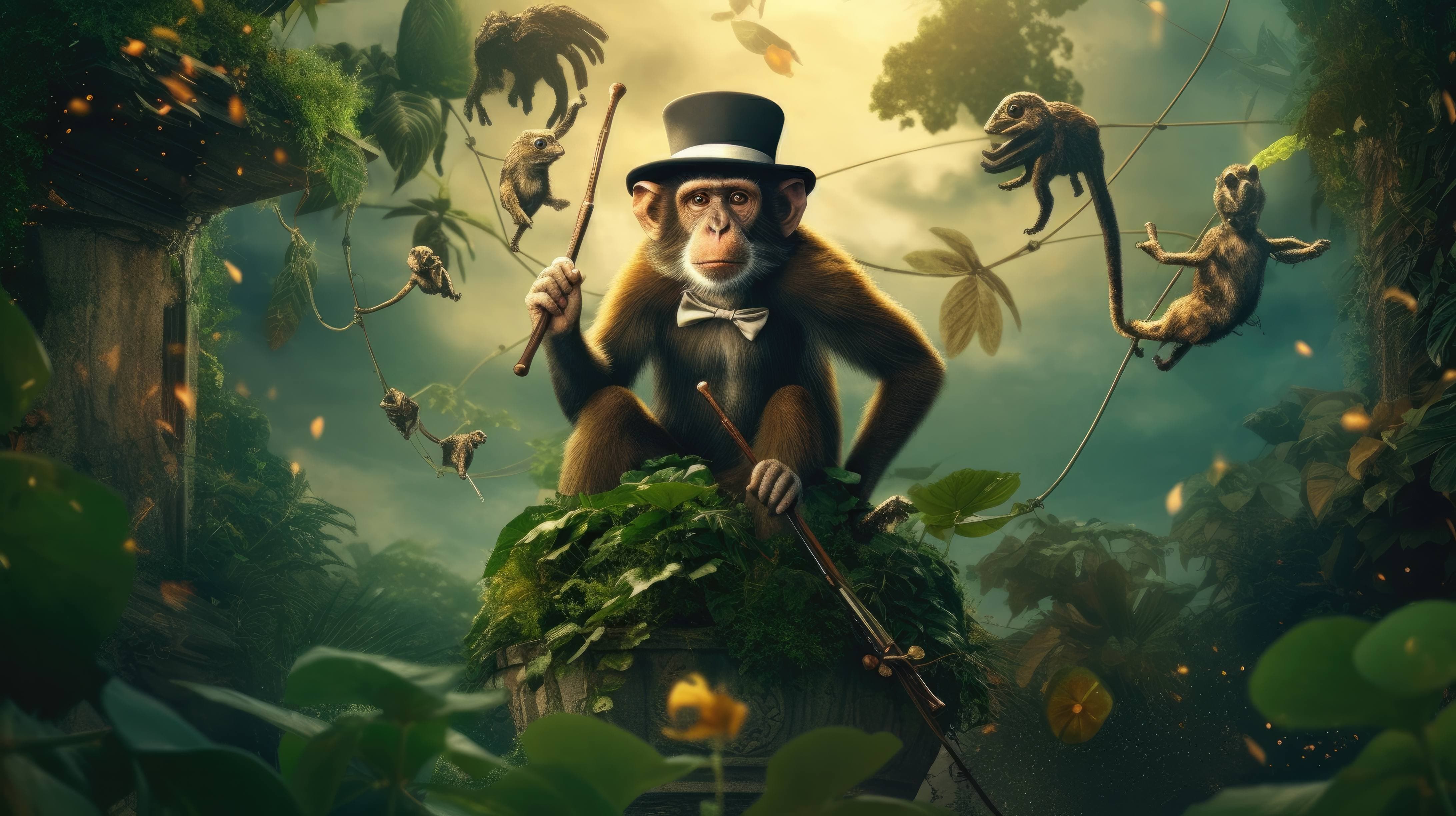 A 4K ultra HD wallpaper of a